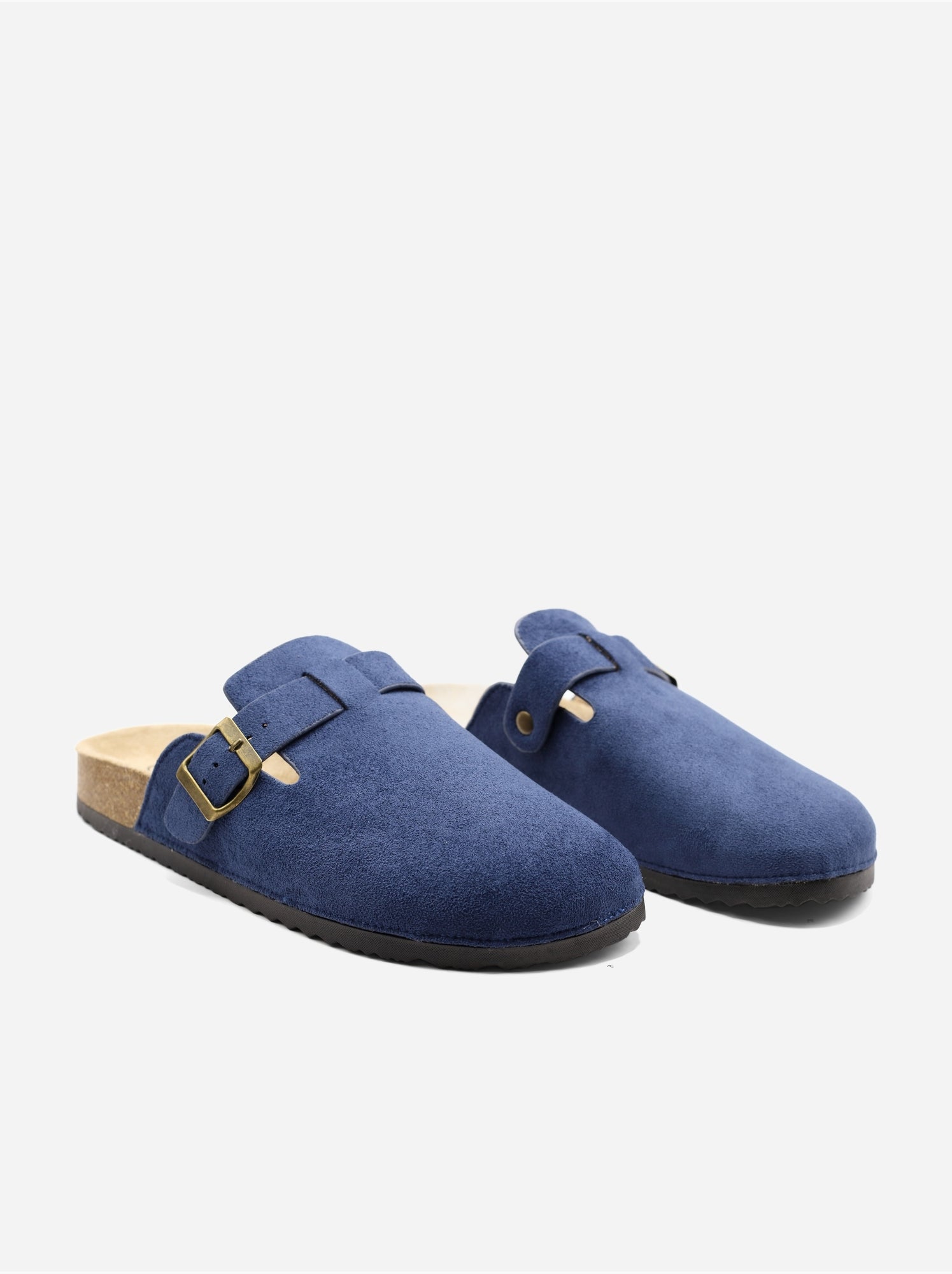 Mules à enfiler - Bleu foncé