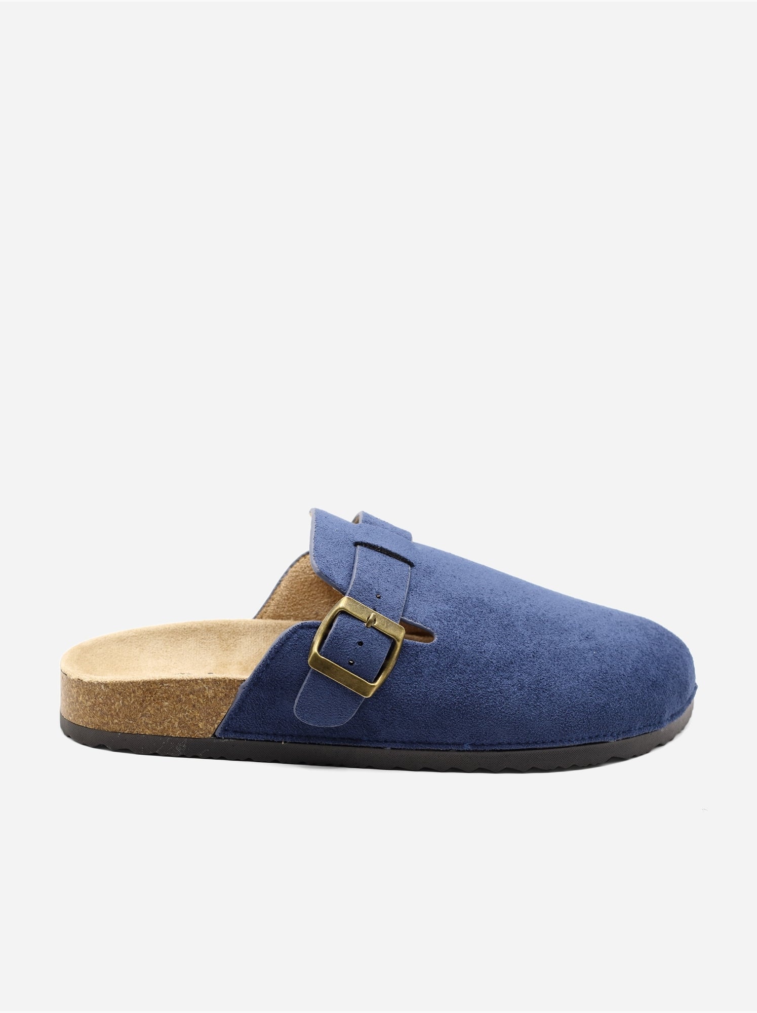 Mules à enfiler - Bleu foncé