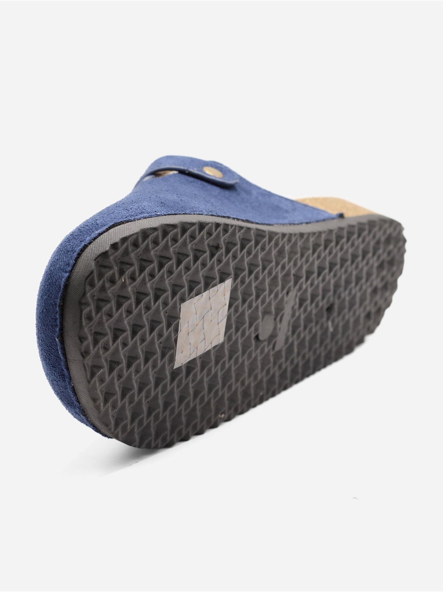 Mules à enfiler - Bleu foncé