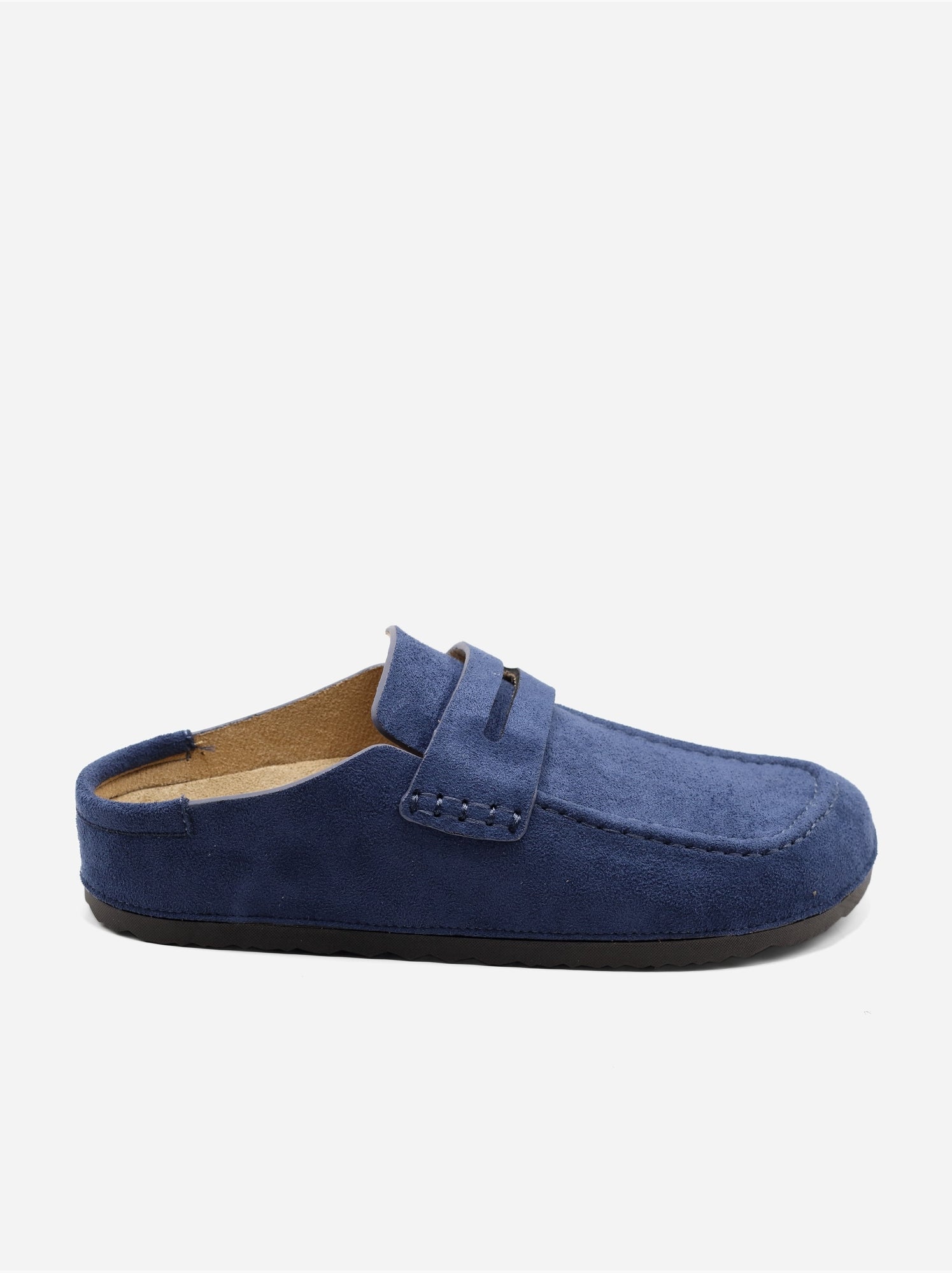 Mules à enfiler - Bleu
