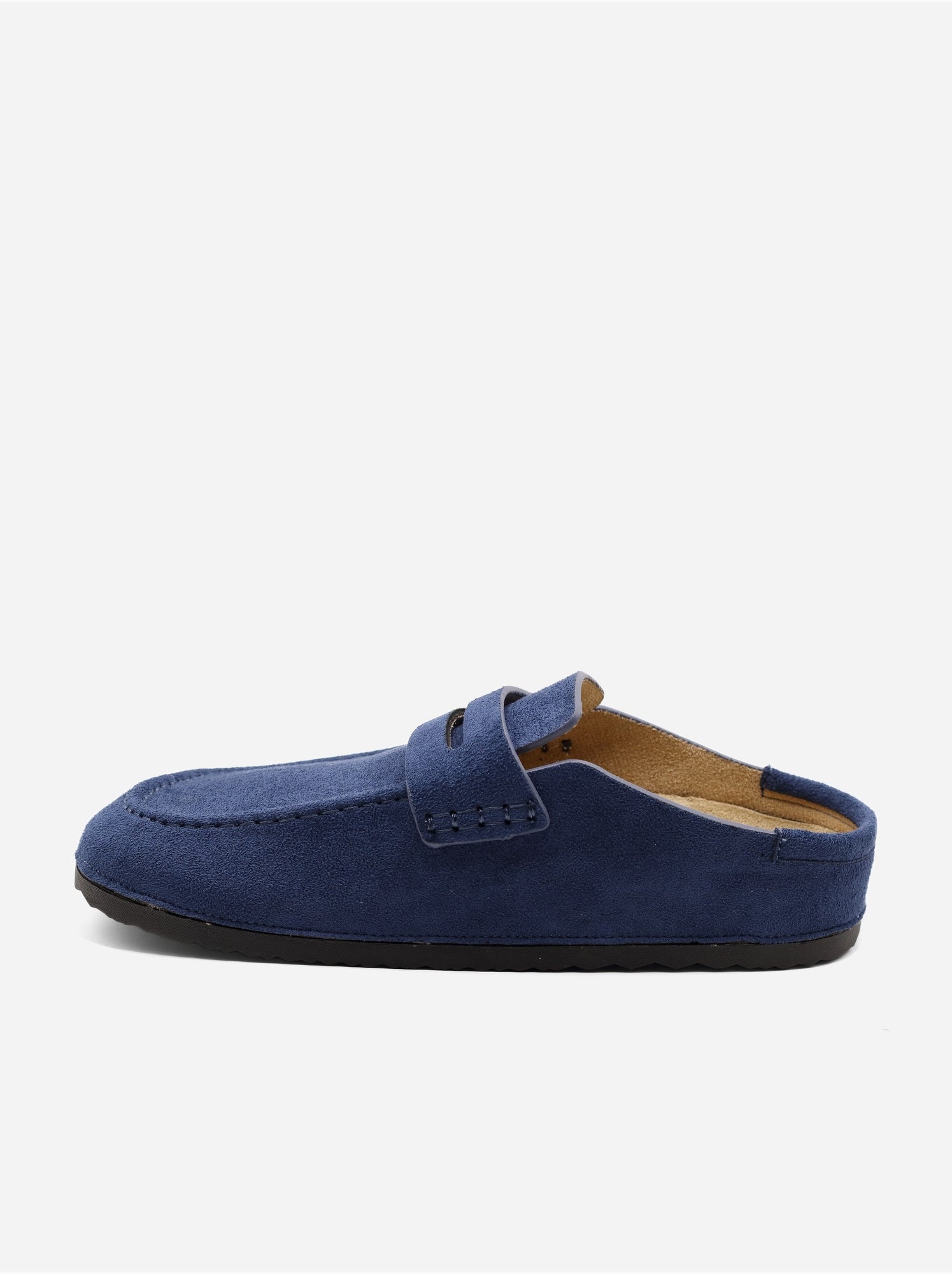 Mules à enfiler - Bleu