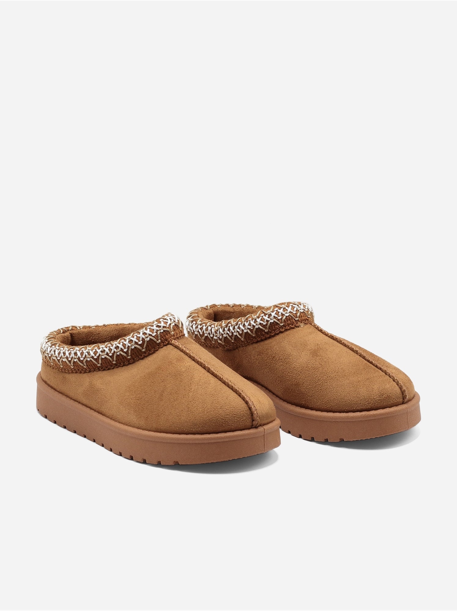 Mules à enfiler - Camel