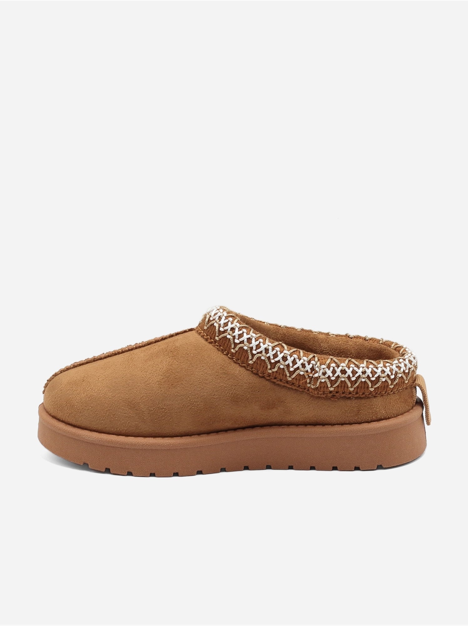 Mules à enfiler - Camel