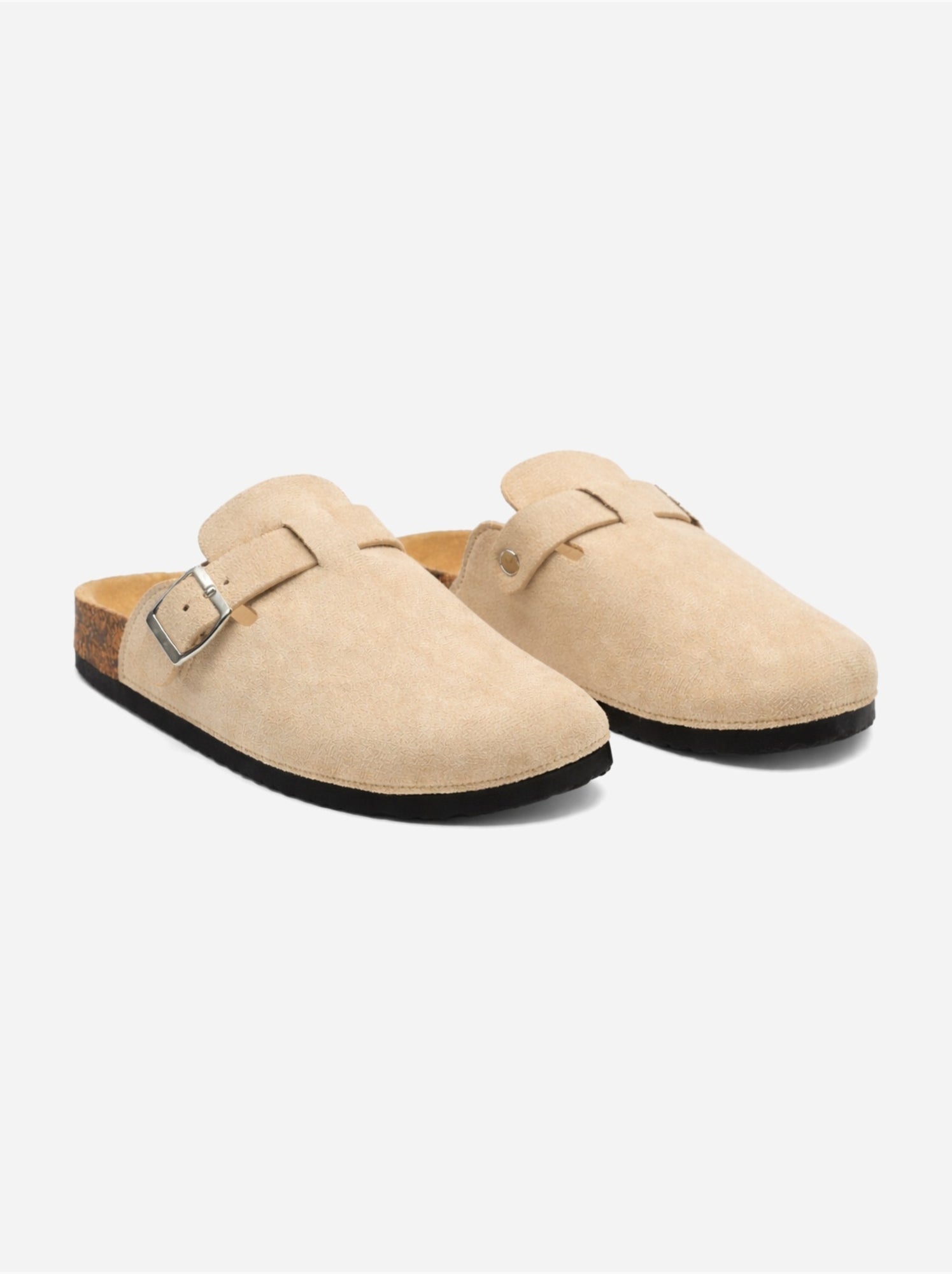 Mules à enfiler - Crème