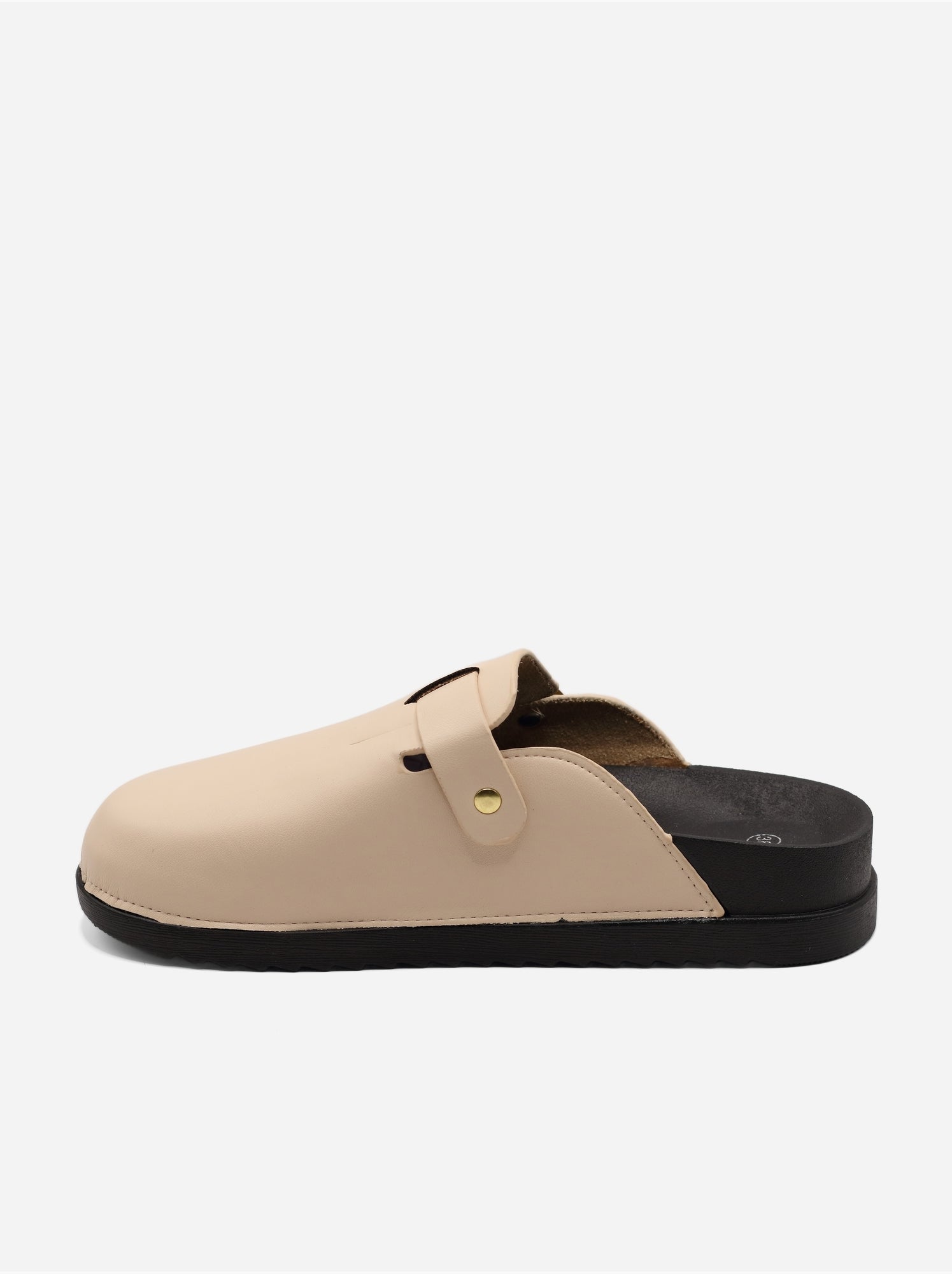 Mules à enfiler - Crème