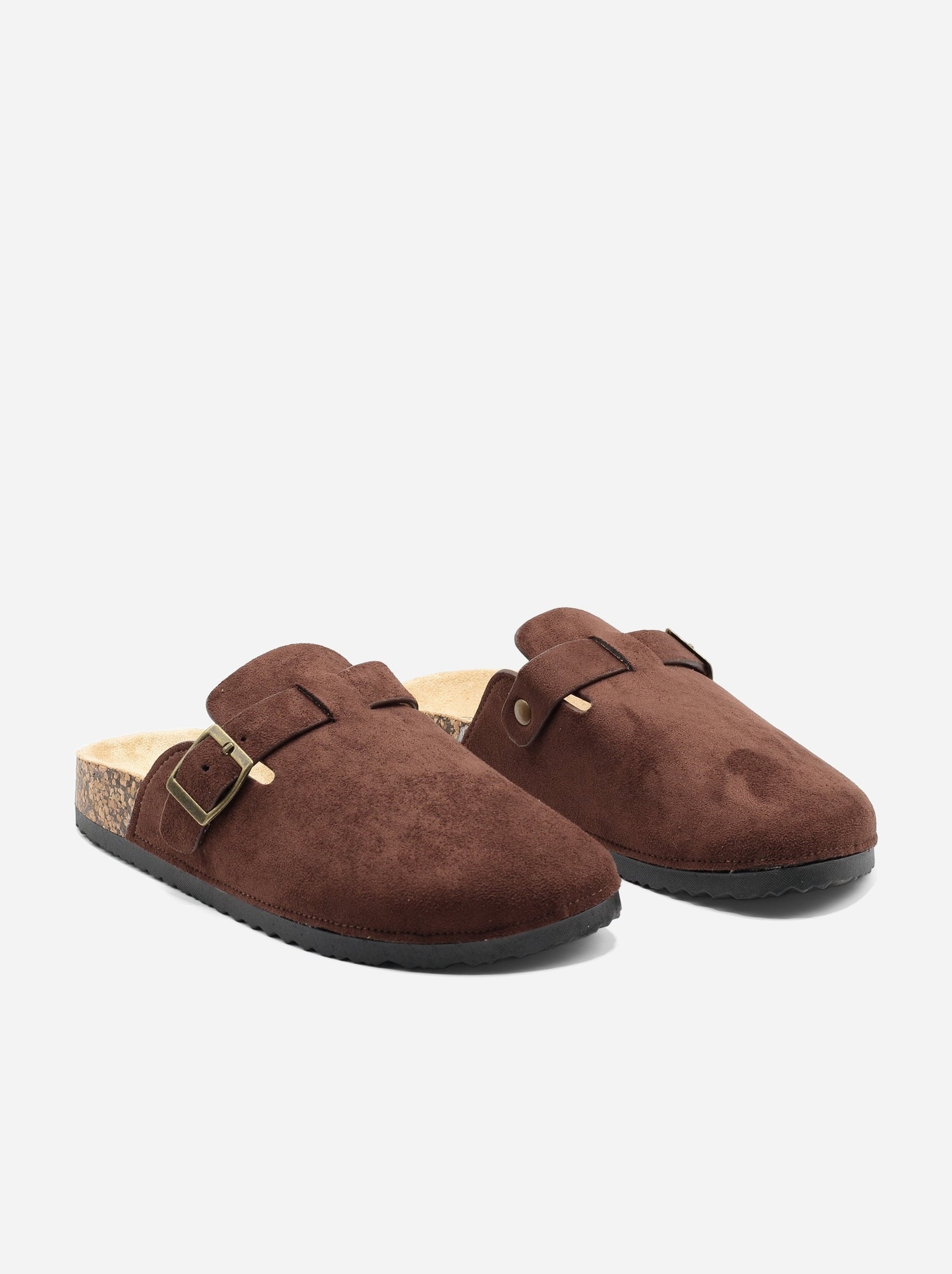 Mules à enfiler - Marron