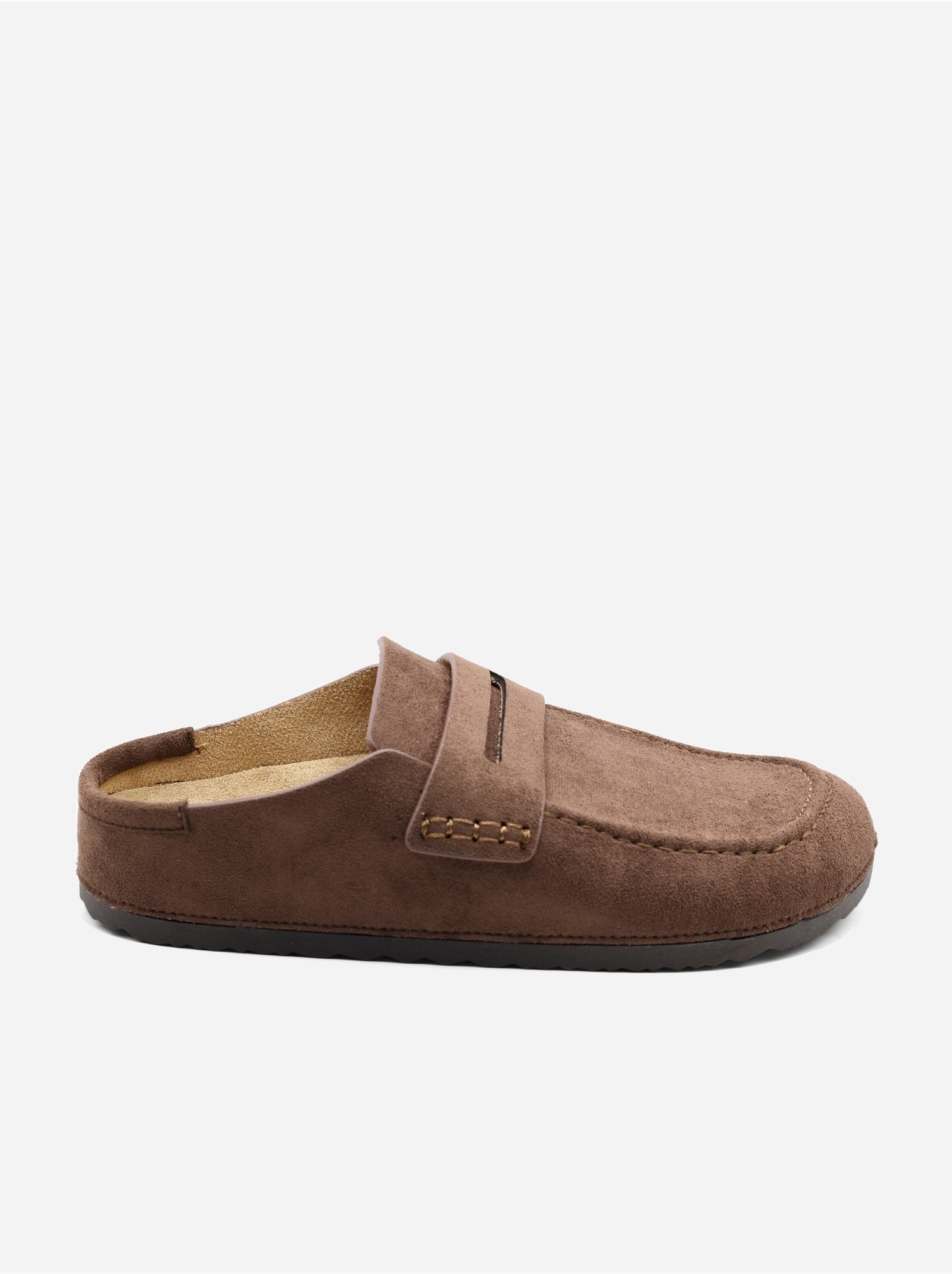 Mules à enfiler - Marron