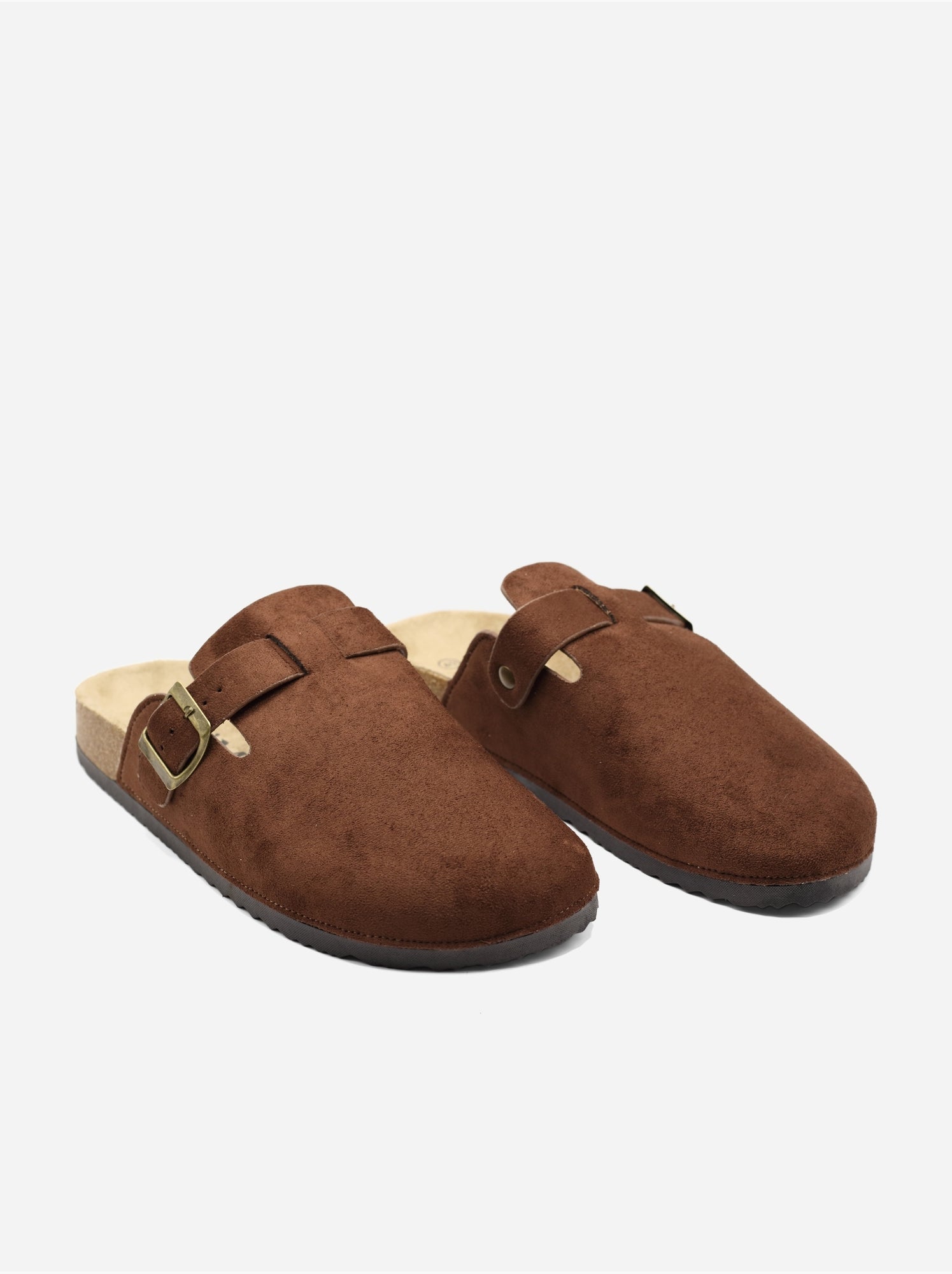 Mules à enfiler - Marron
