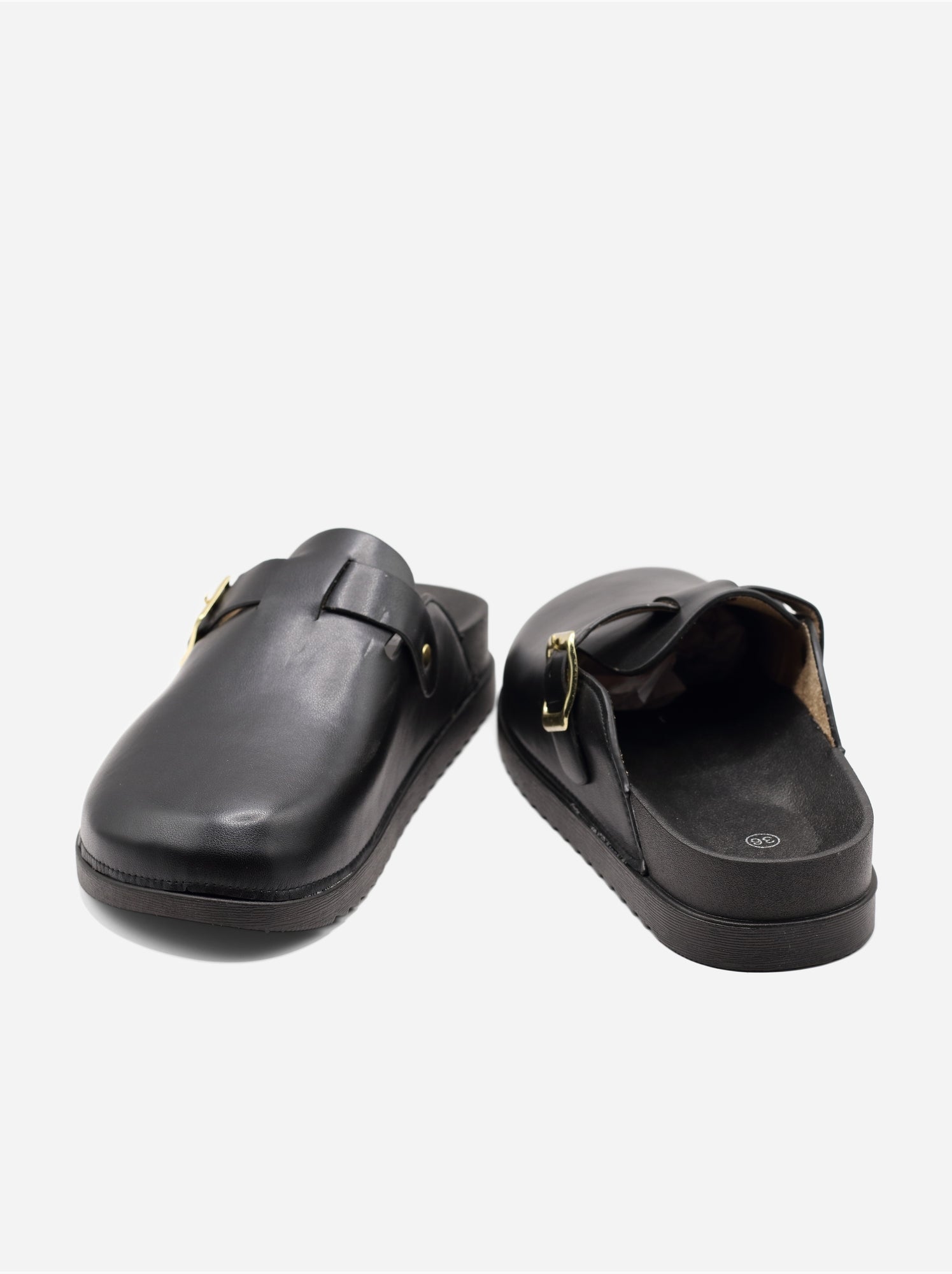 Mules à enfiler - Noir