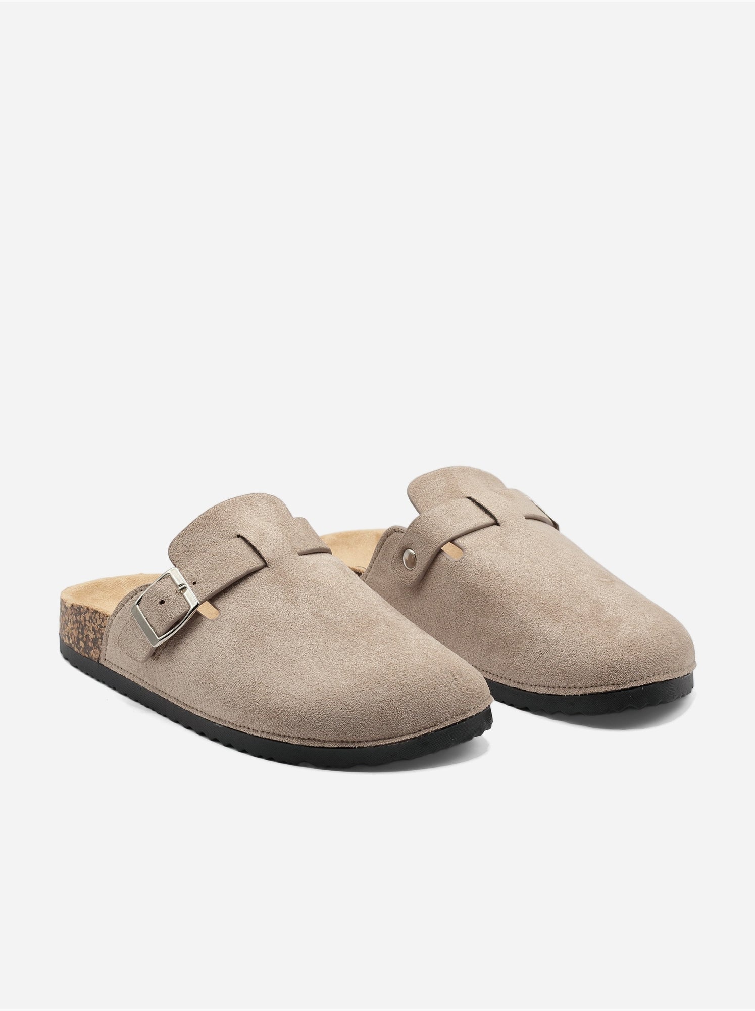 Mules à enfiler - Taupe