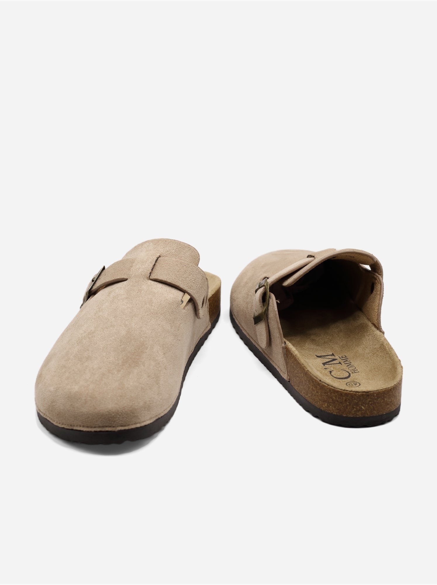 Mules à enfiler - Taupe