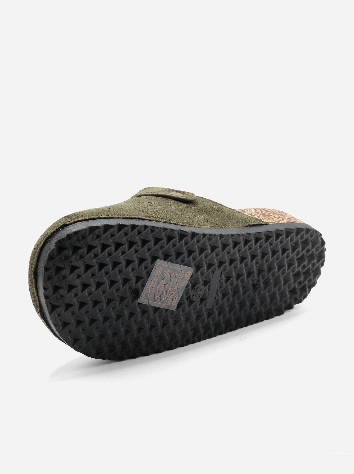 Mules à enfiler - Vert