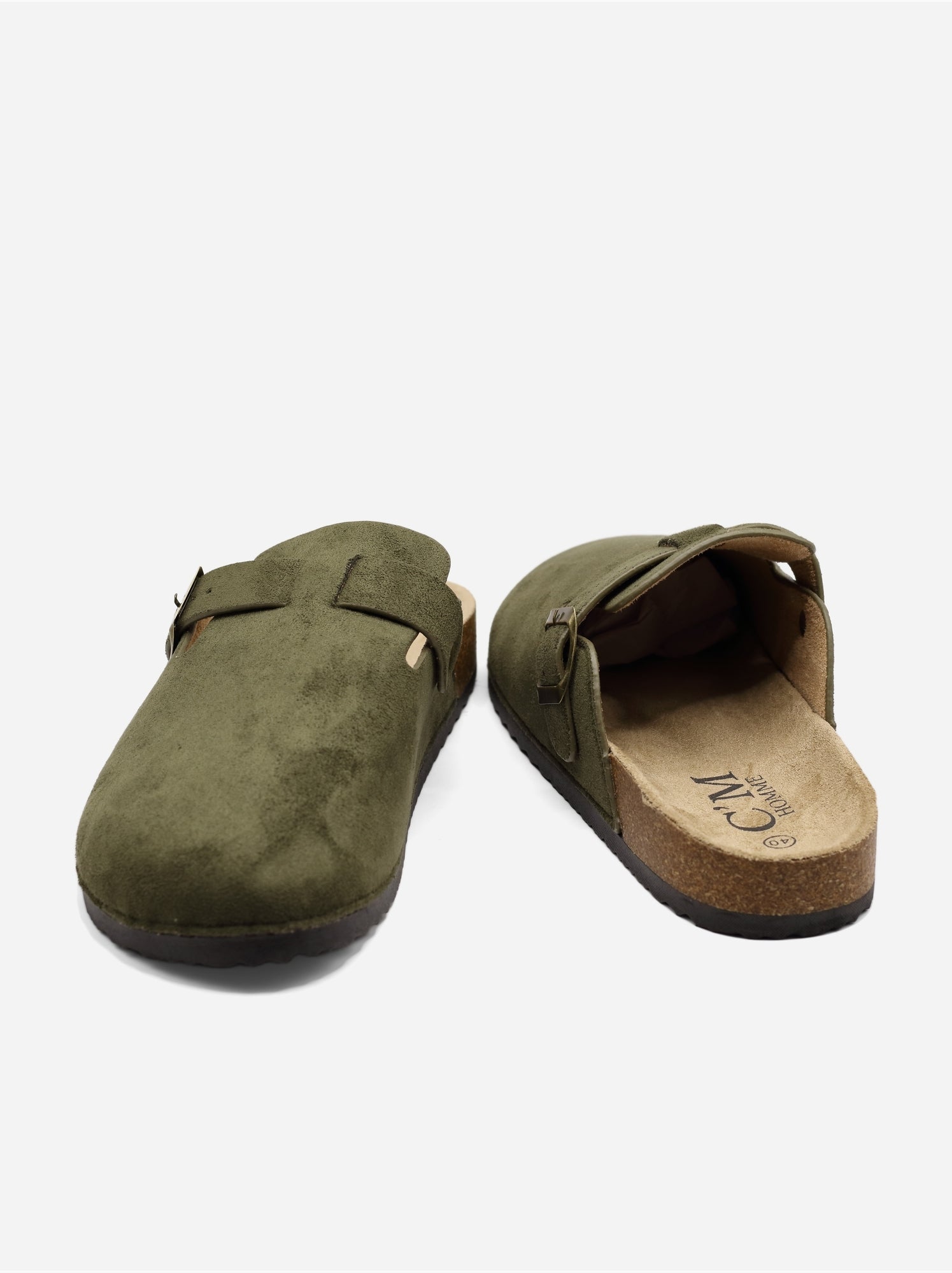 Mules à enfiler - Vert