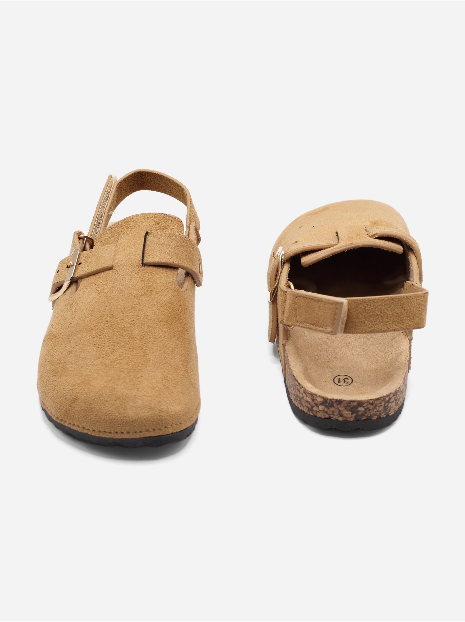 Mules à scratch - Camel