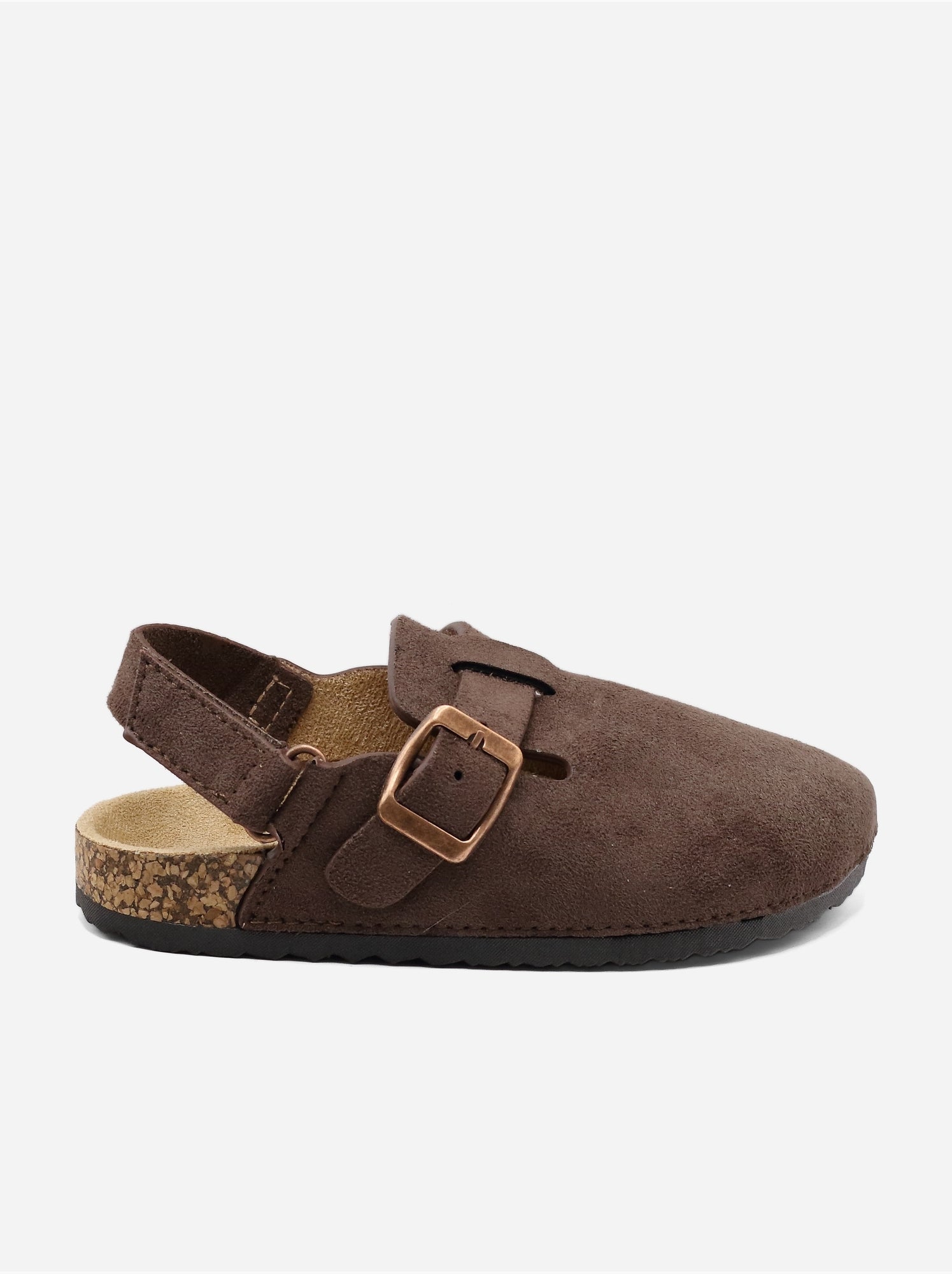 Mules à scratch - Marron foncé