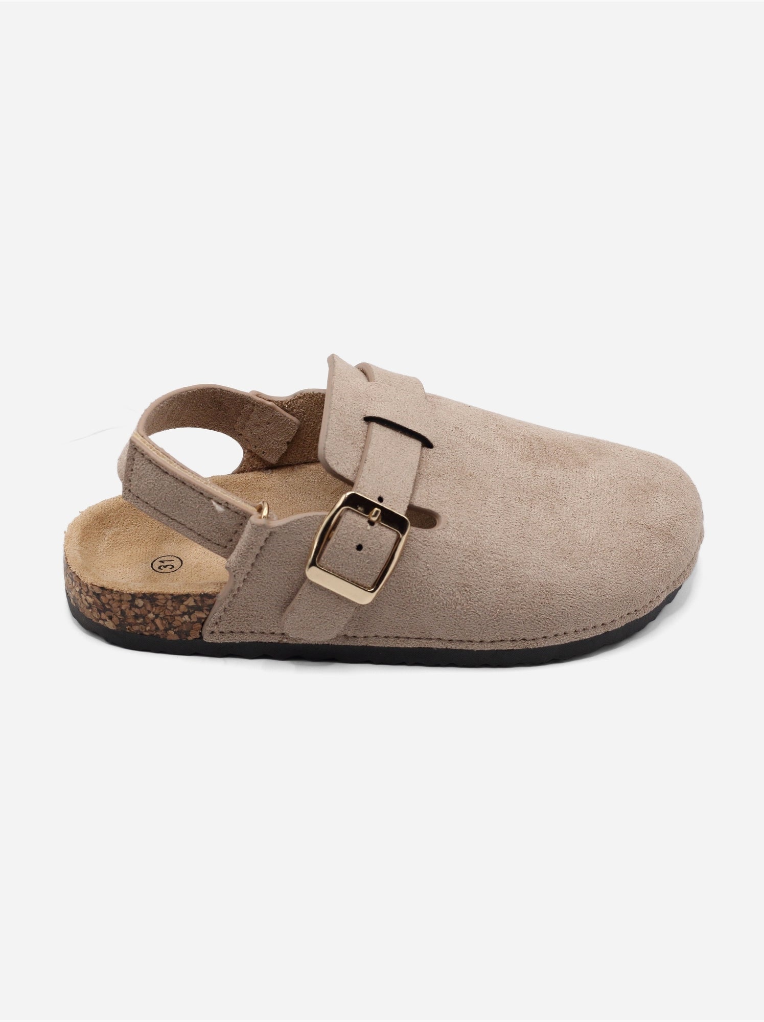 Mules à scratch - Taupe