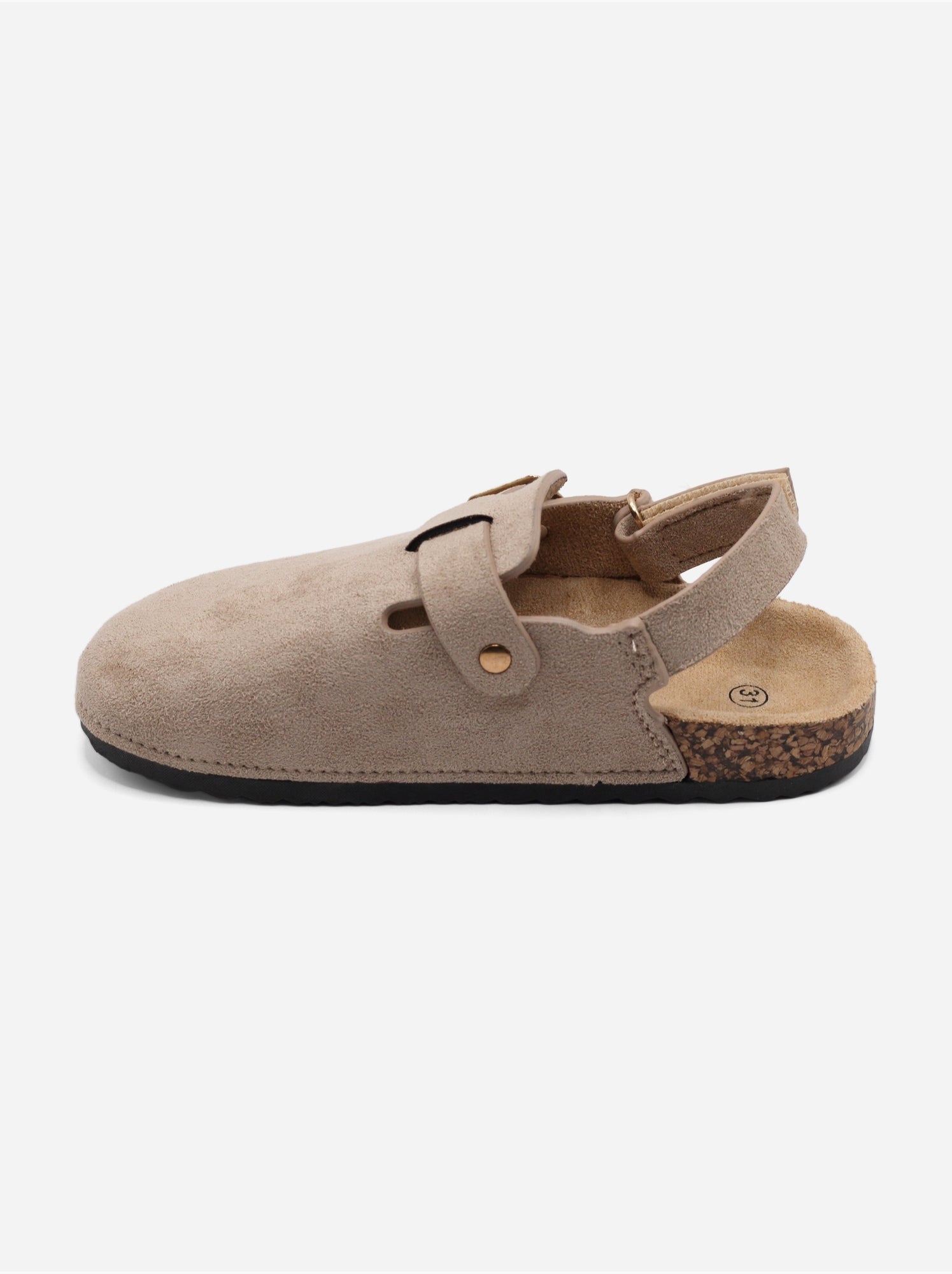 Mules à scratch - Taupe