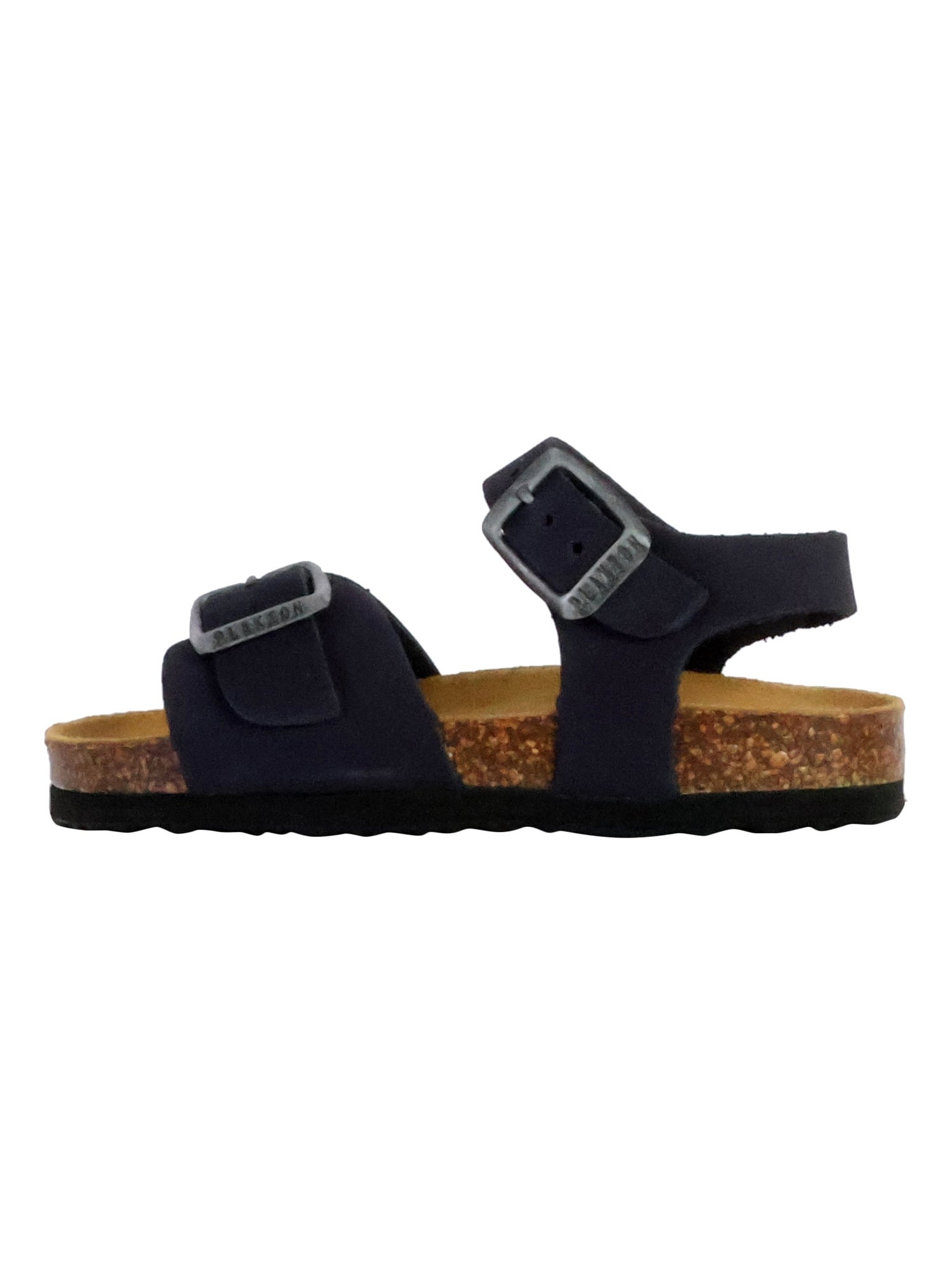 Mules Cuir Enfant Plakton Louis - Bleu
