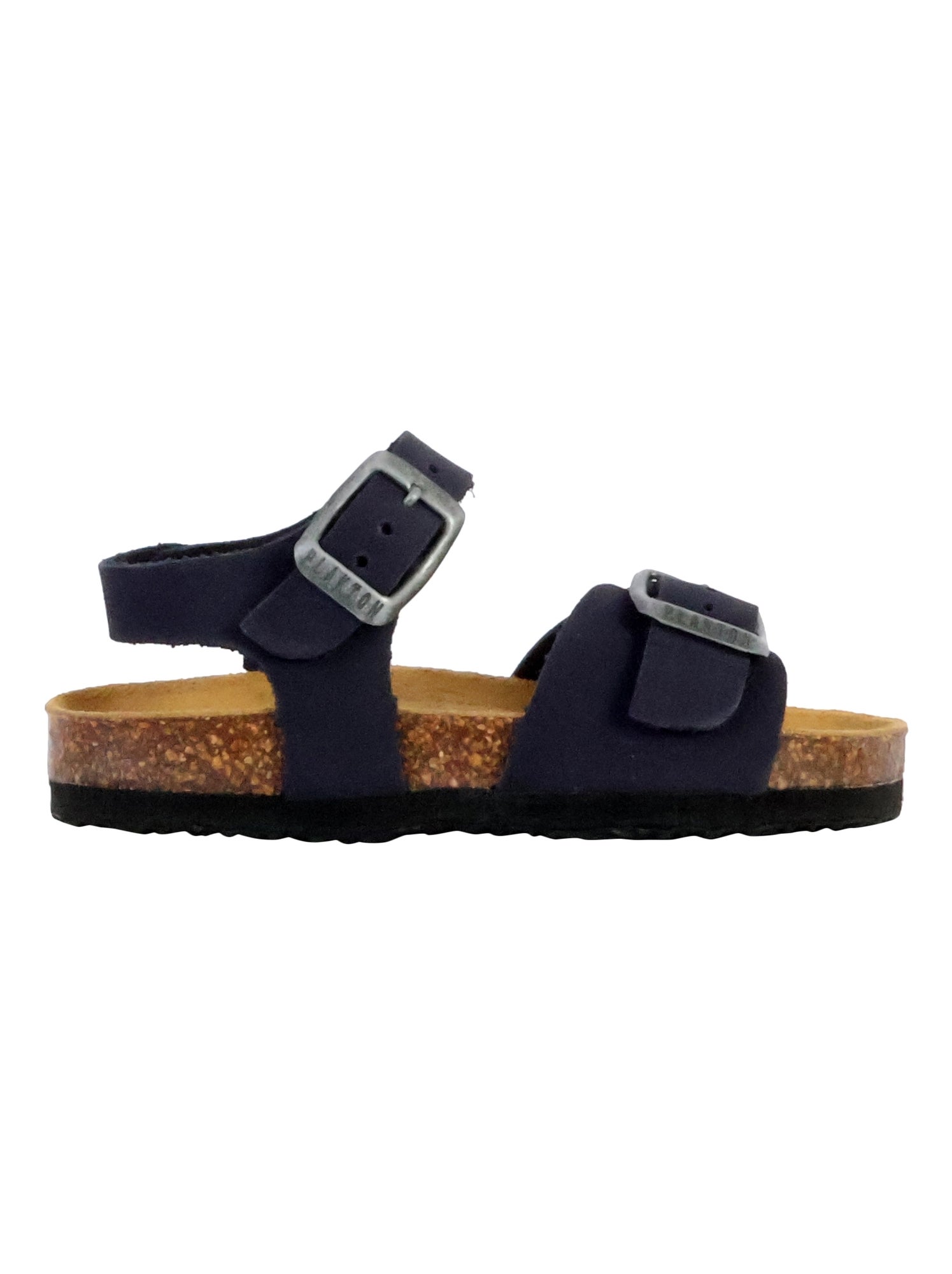 Mules Cuir Enfant Plakton Louis - Bleu