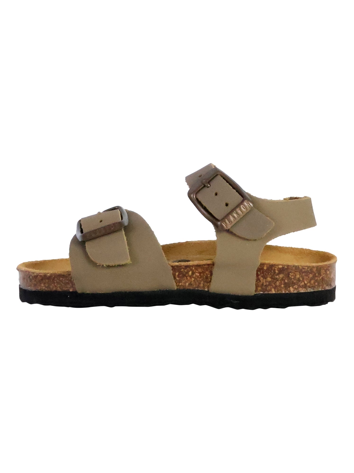 Mules Cuir Enfant Plakton Louis - Kaki