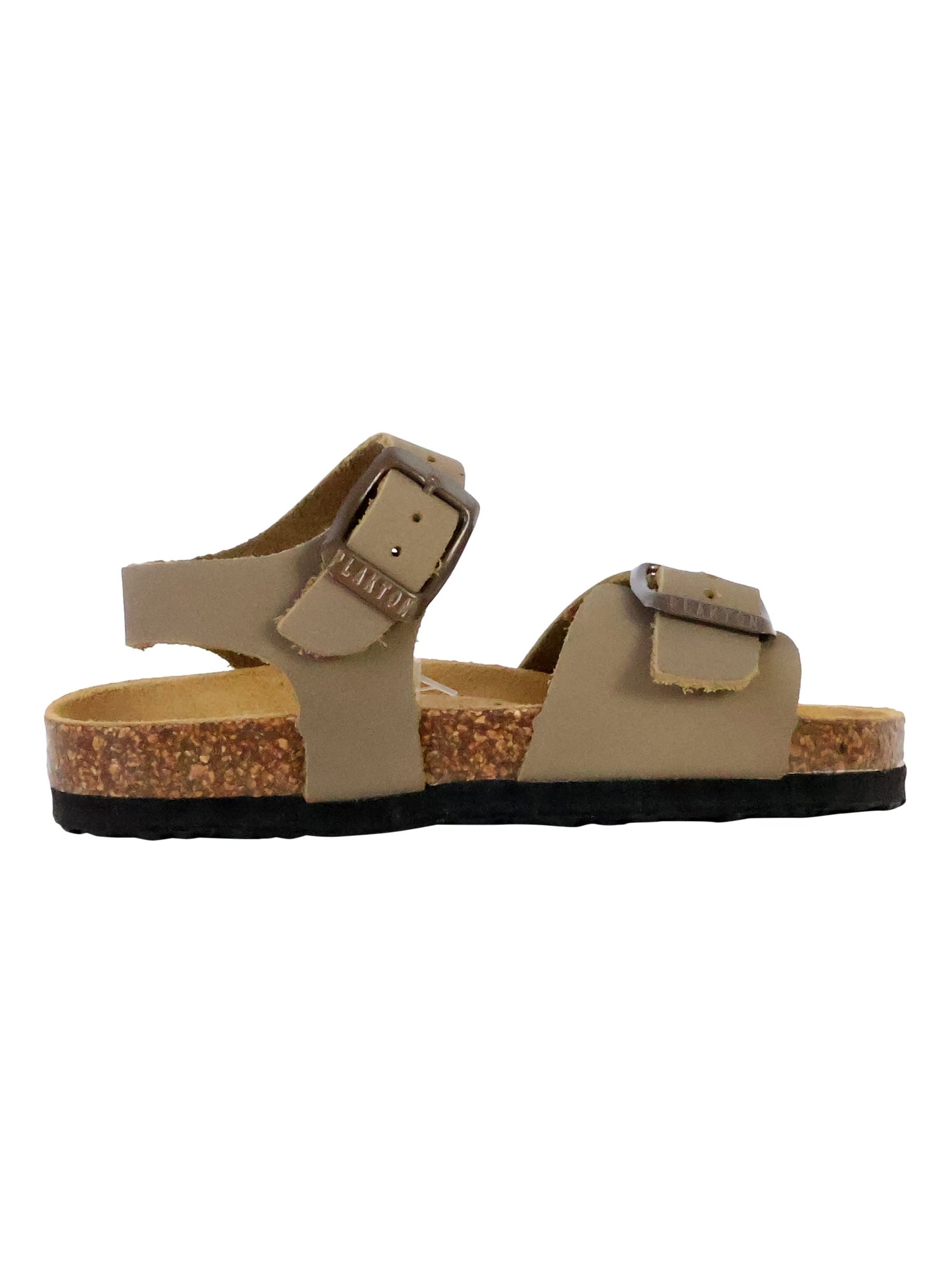 Mules Cuir Enfant Plakton Louis - Kaki