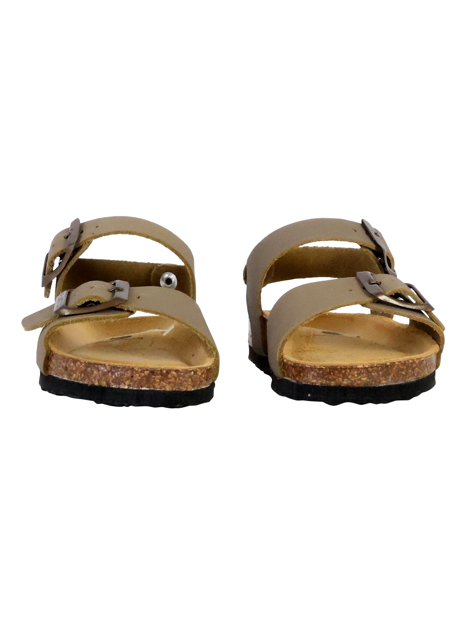 Mules Cuir Enfant Plakton Louis - Kaki