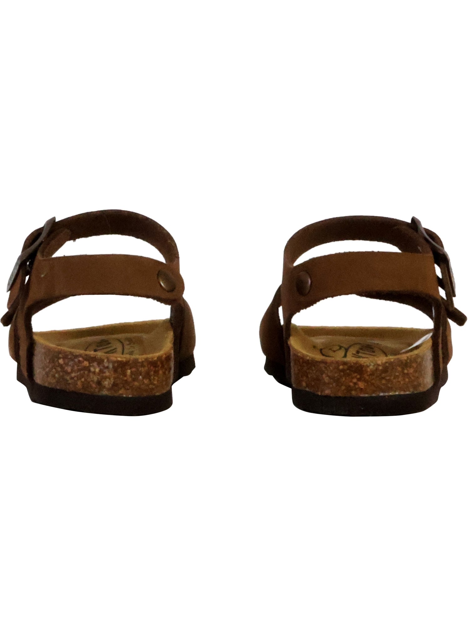 Mules Cuir Enfant Plakton Louis - Marron foncé