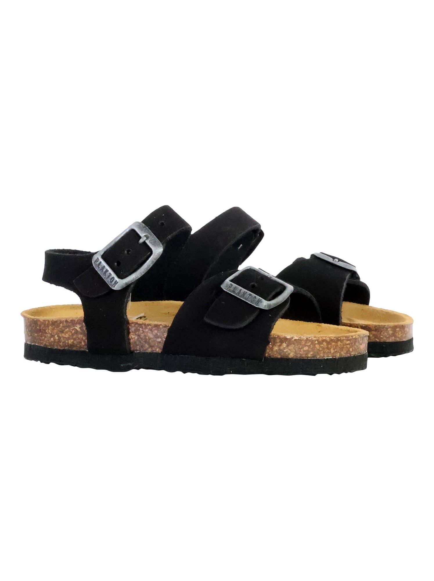 Mules Cuir Enfant Plakton Louis - Noir