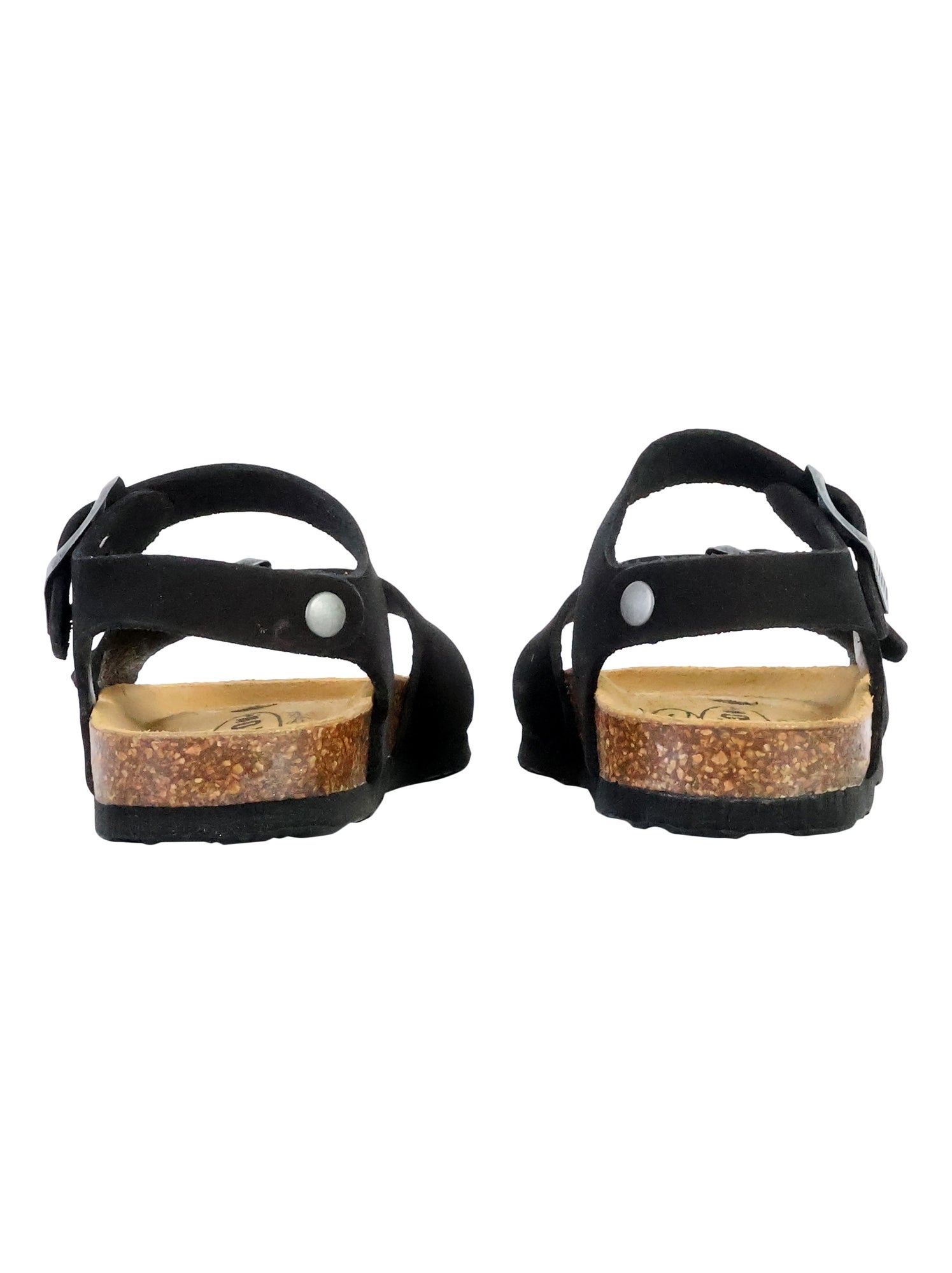 Mules Cuir Enfant Plakton Louis - Noir