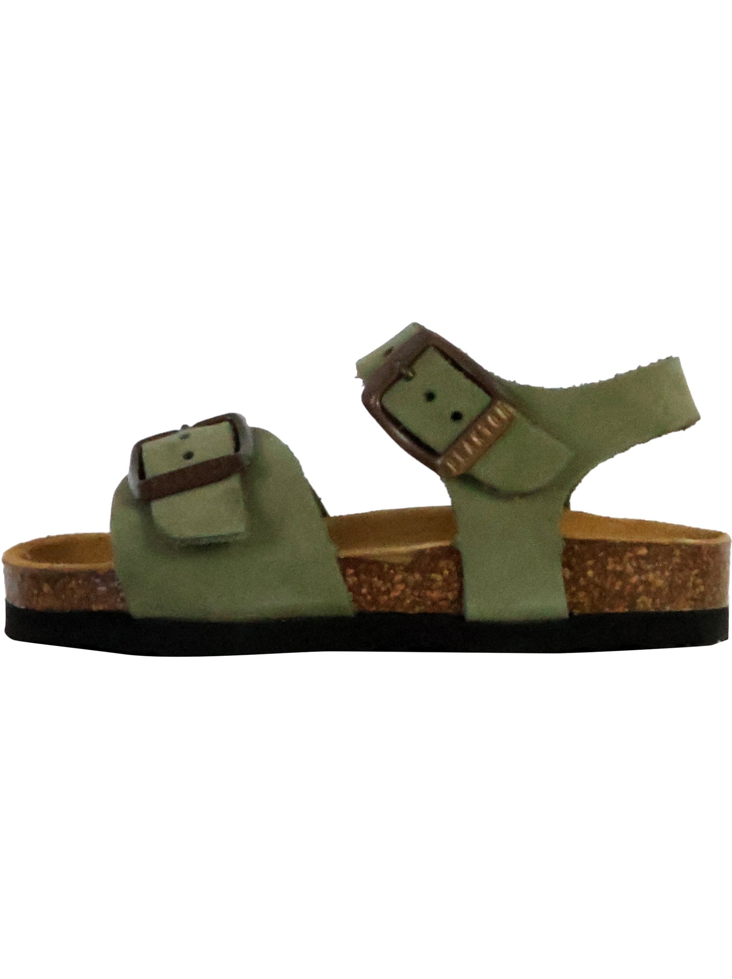 Mules Cuir Enfant Plakton Louis - Vert