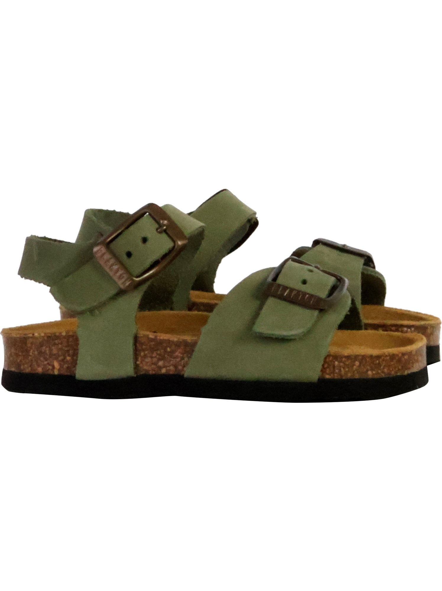 Mules Cuir Enfant Plakton Louis - Vert