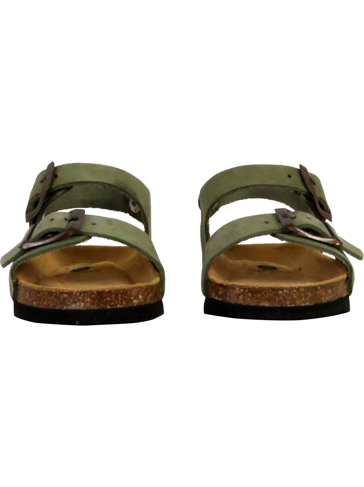 Mules Cuir Enfant Plakton Louis - Vert