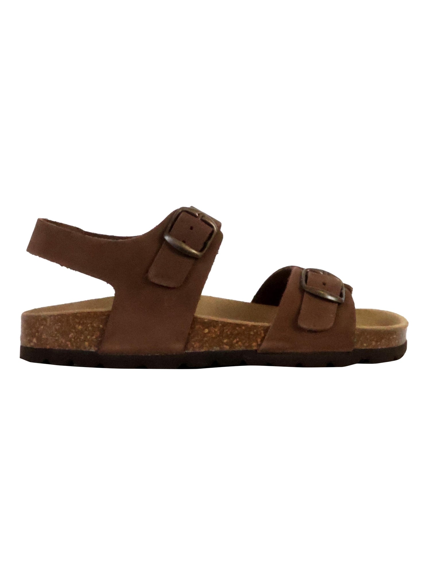 Mules Cuir Enfant The Divine Factory - Marron
