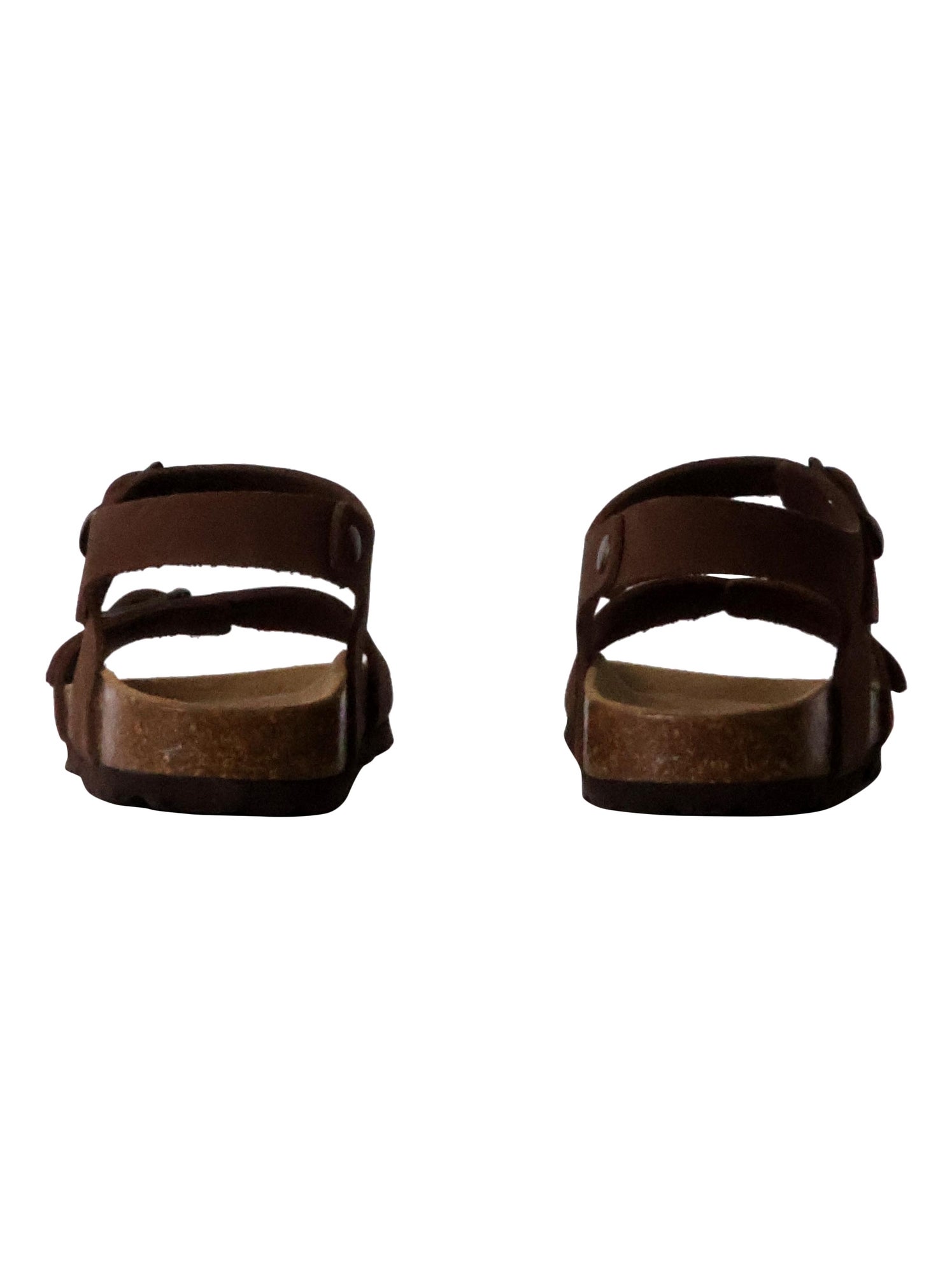Mules Cuir Enfant The Divine Factory - Marron
