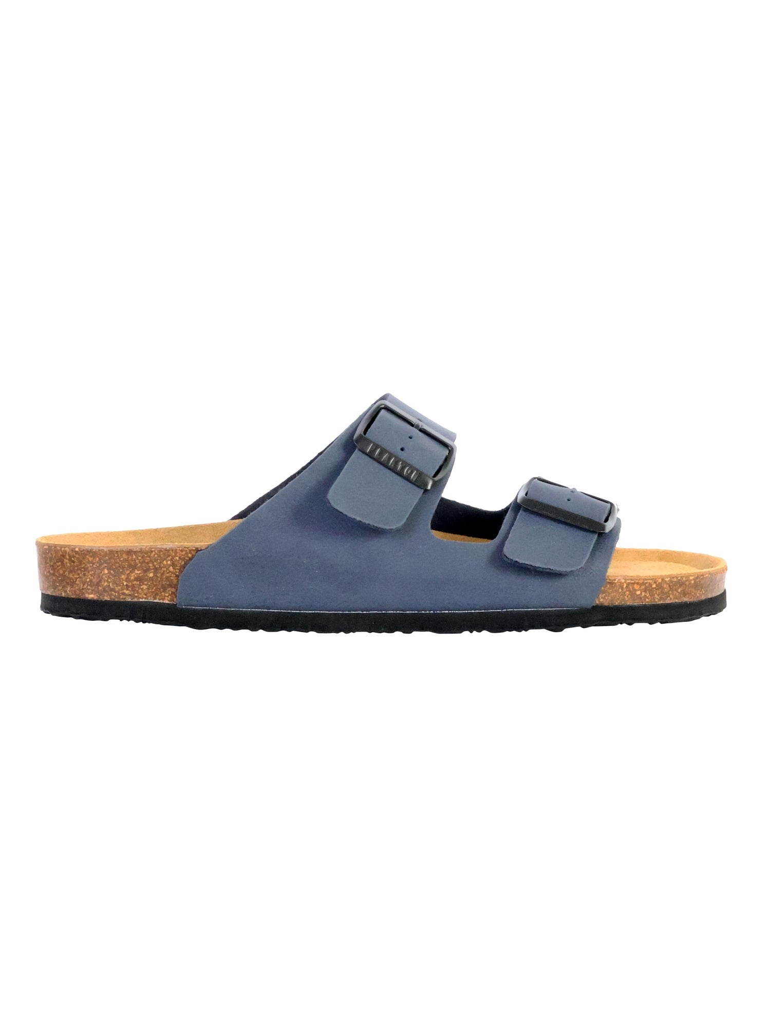 Mules Cuir Plakton Barna - Bleu marine