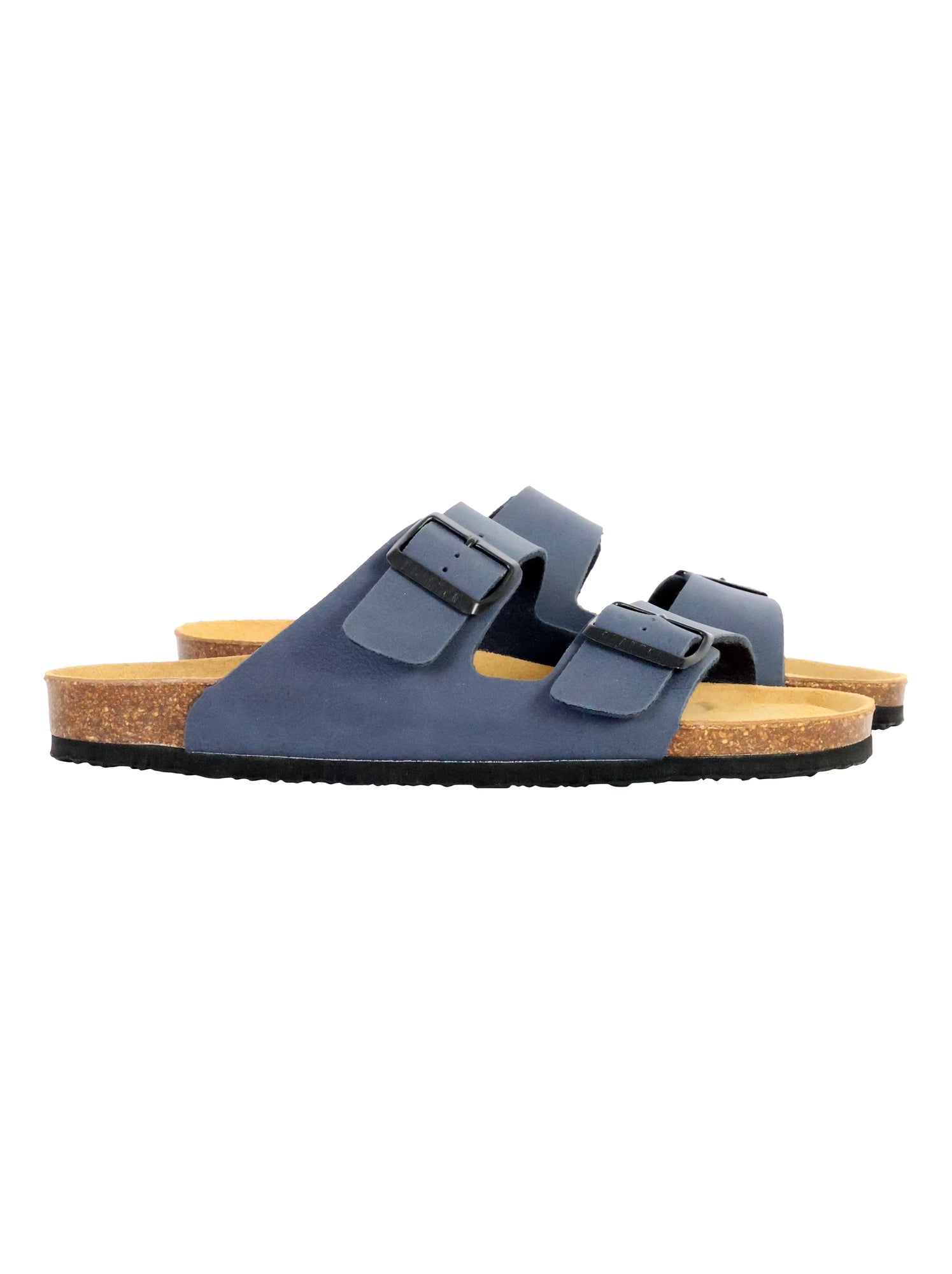 Mules Cuir Plakton Barna - Bleu marine