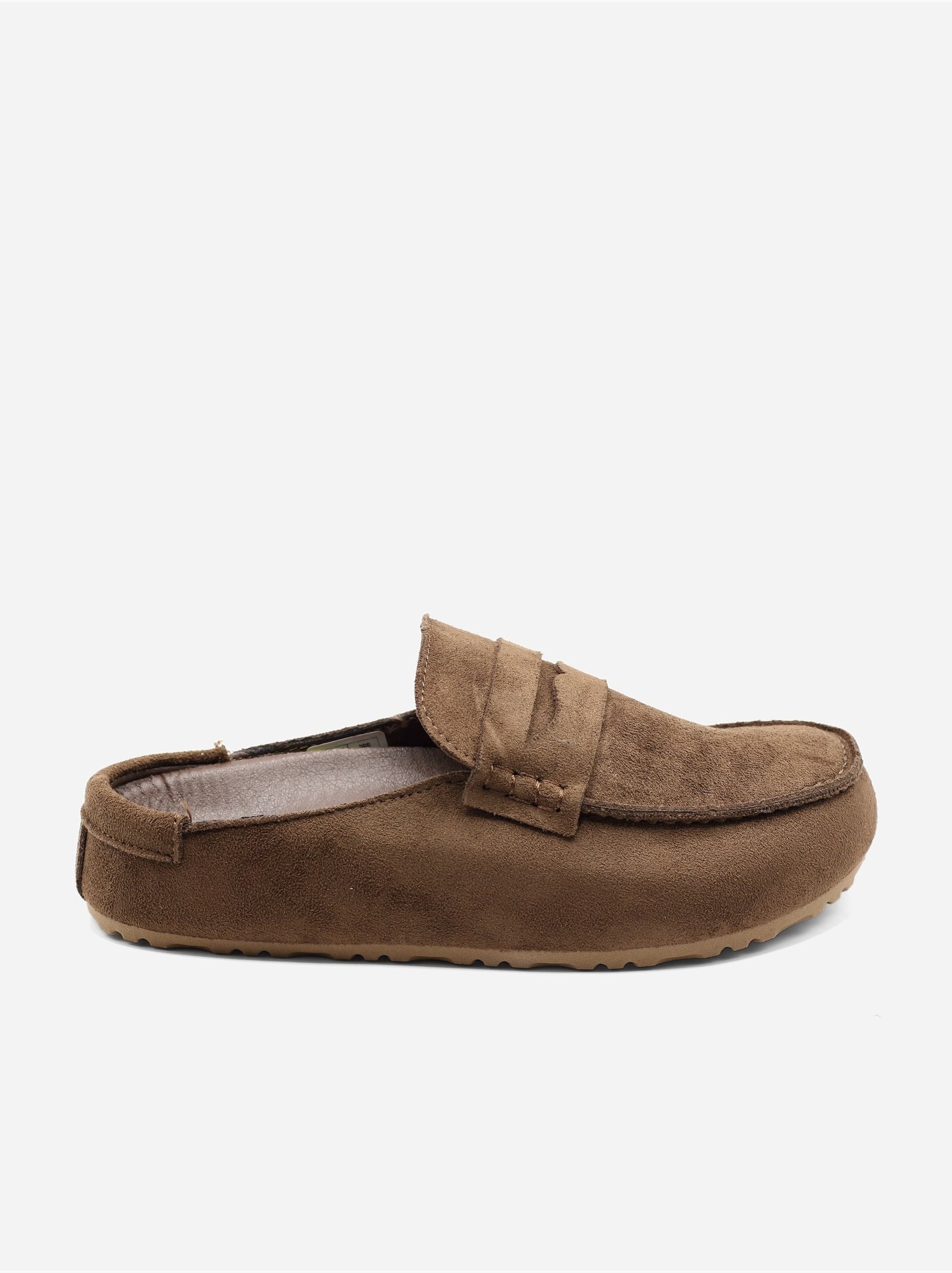 Mules effet daim - Marron