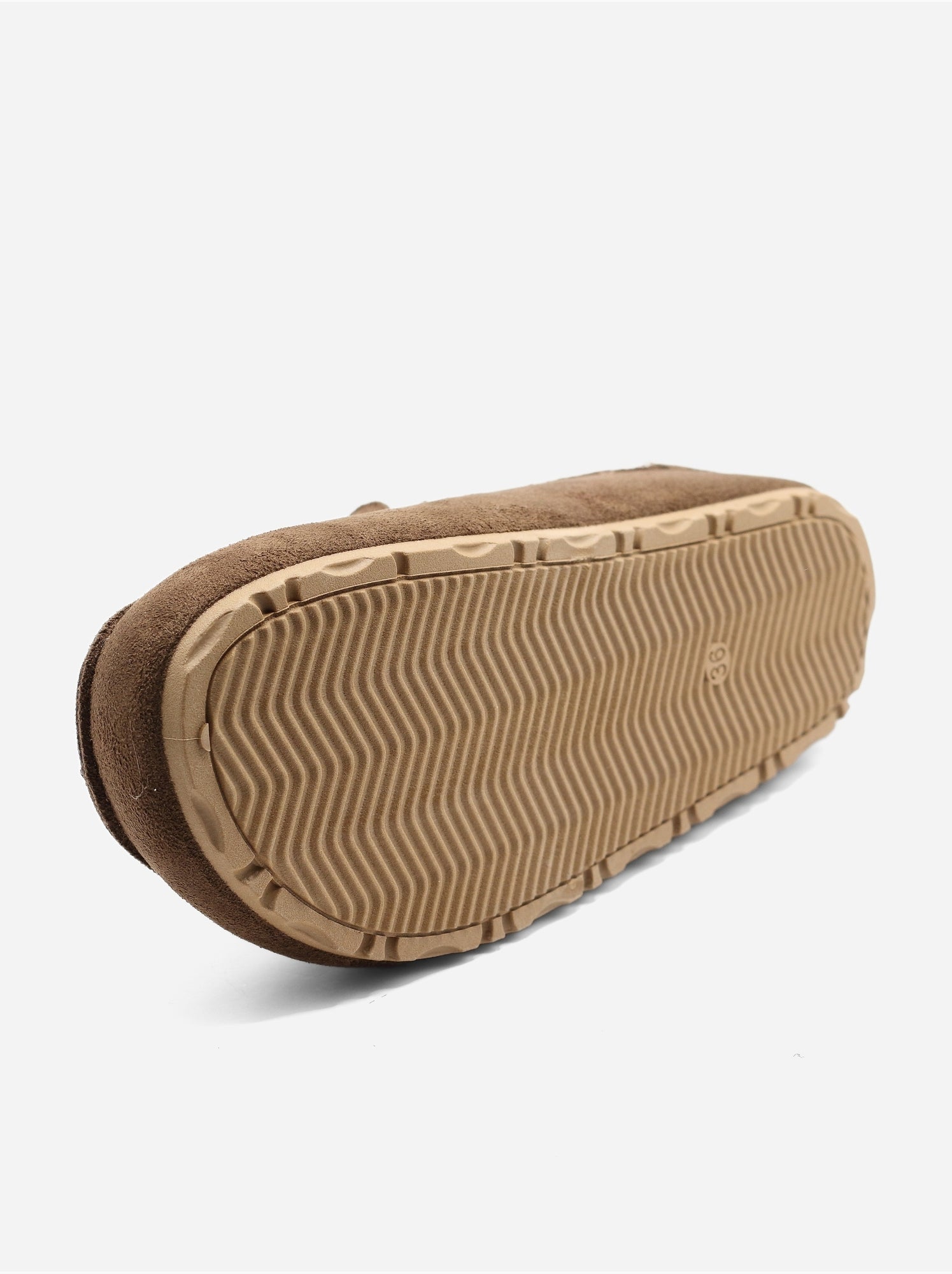 Mules effet daim - Marron