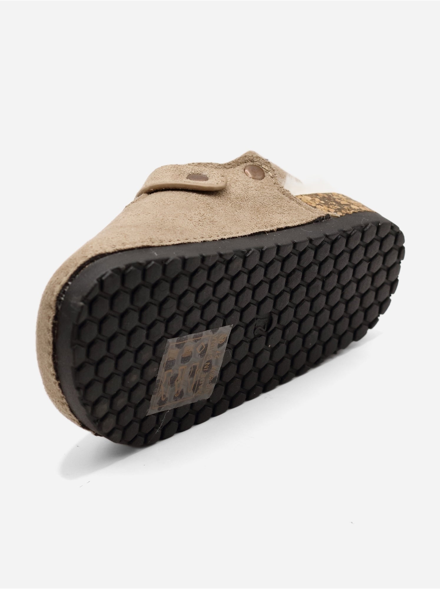 Mules fourrées - Taupe