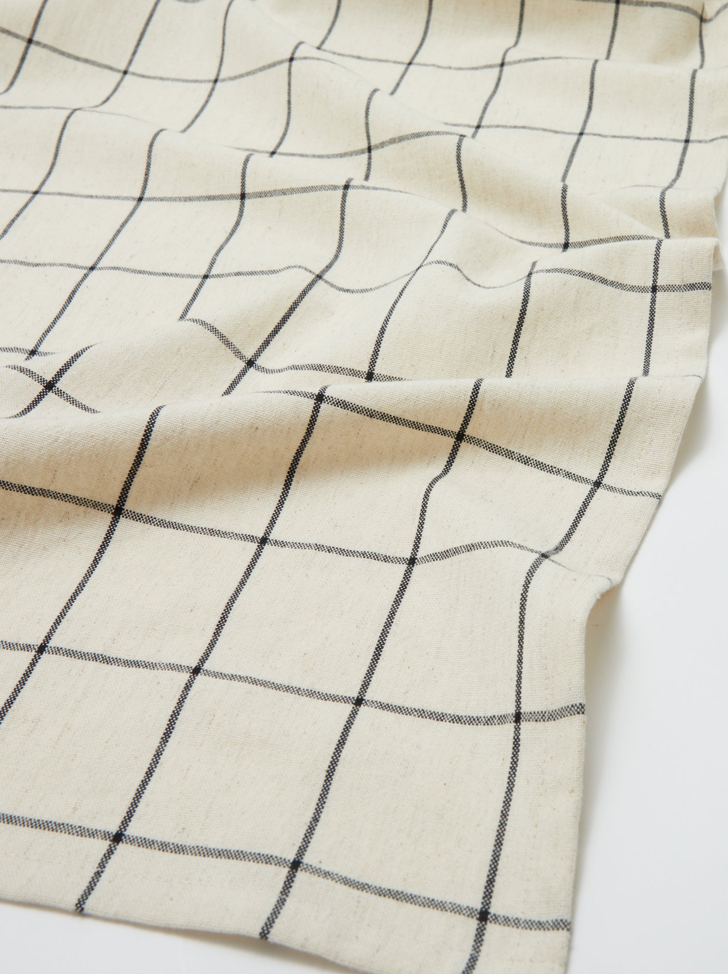 Nappe à carreaux 150x250 cm - NOIR