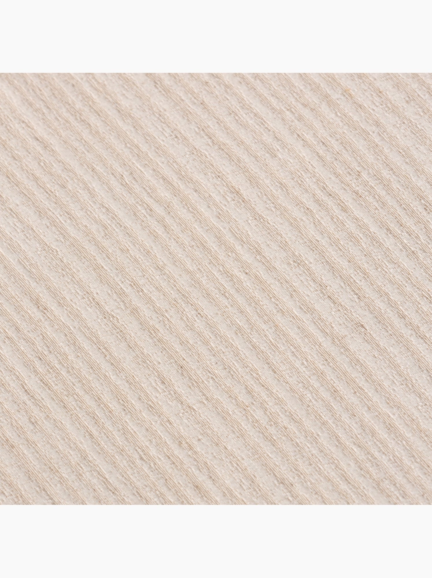 Nappe antitache avec tissu texturé à fines rayures - Gamusi. - Beige