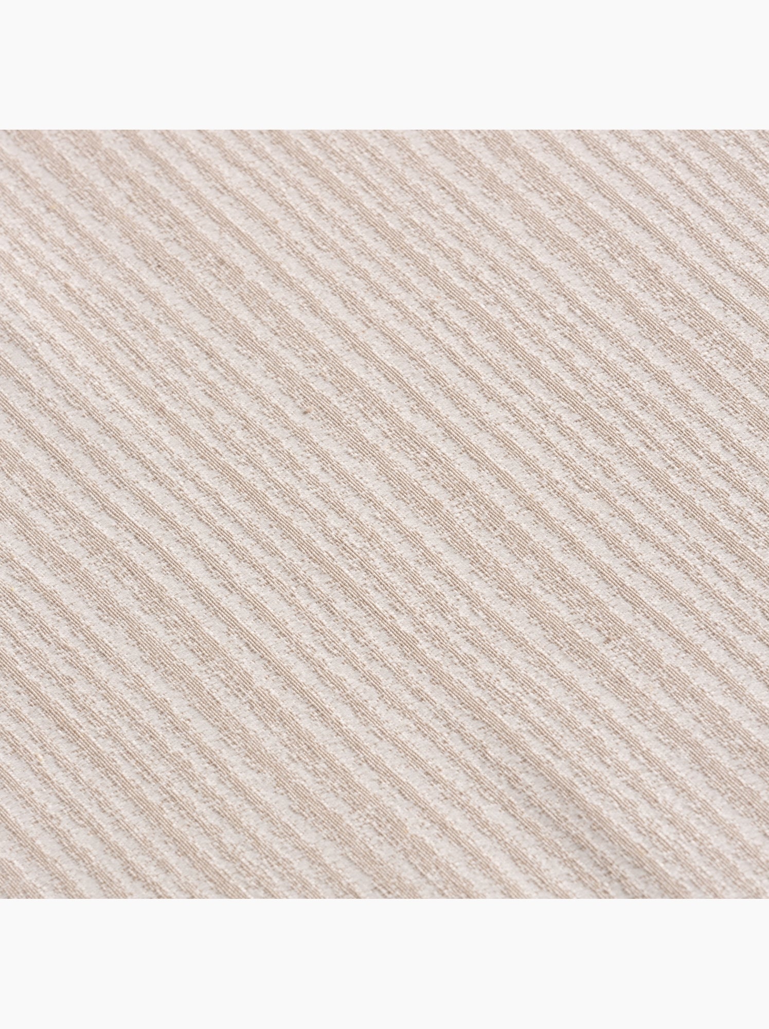 Nappe antitache avec tissu texturé à fines rayures - Gamusi. - Ocre
