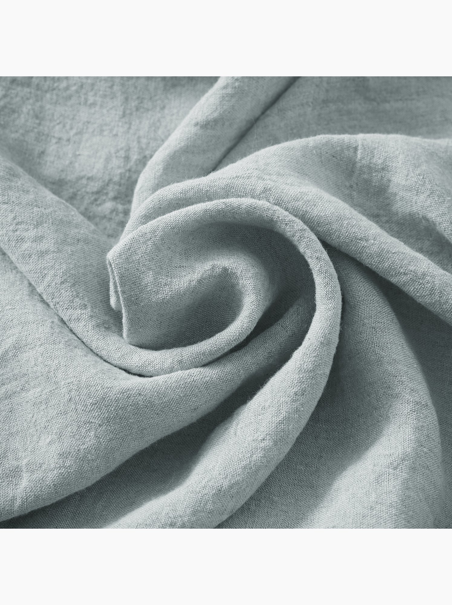 Nappe rectangle – lin lavé français luxe - soline - Bleu