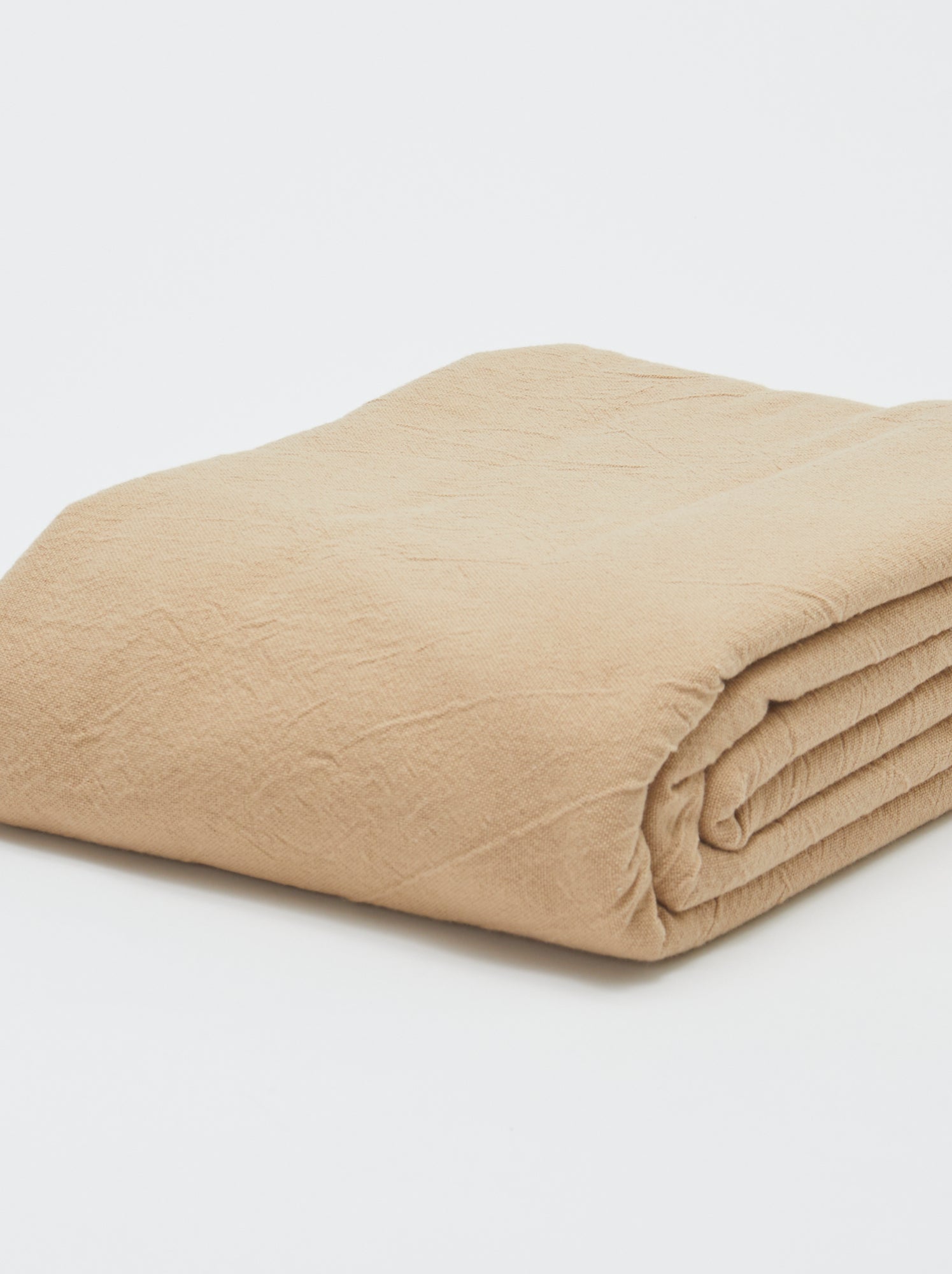 Nappe unie 150 x 250 cm en coton - Kiabi Home - Beige