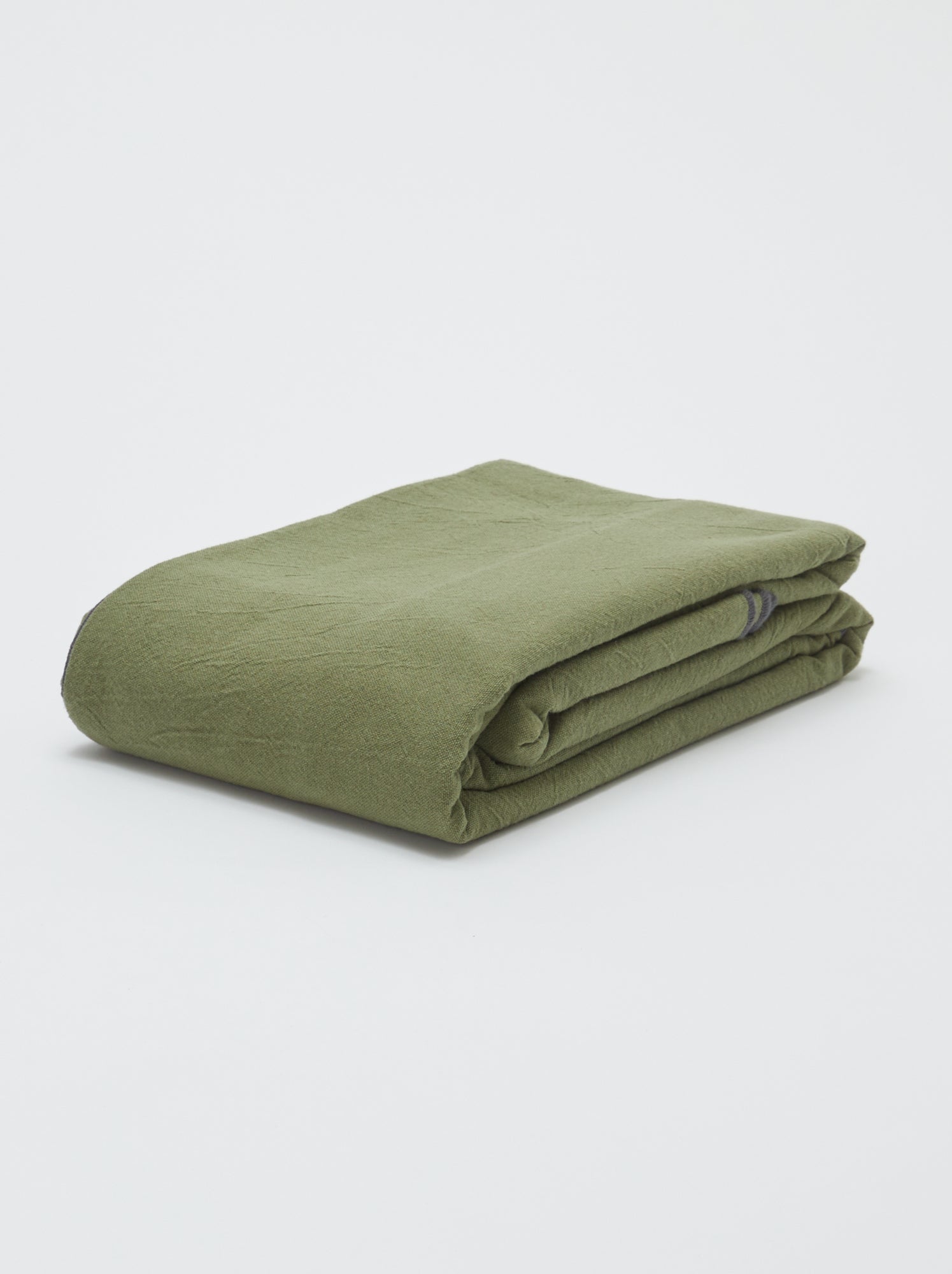Nappe unie 150 x 250 cm en coton - Kiabi Home - Kaki