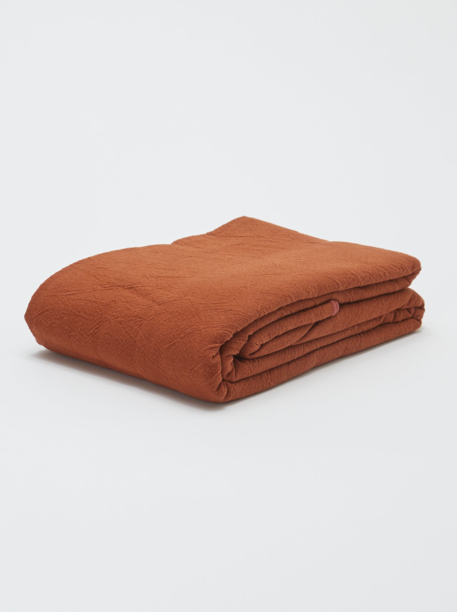 Nappe unie 150 x 250 cm en coton - Kiabi Home - Orange