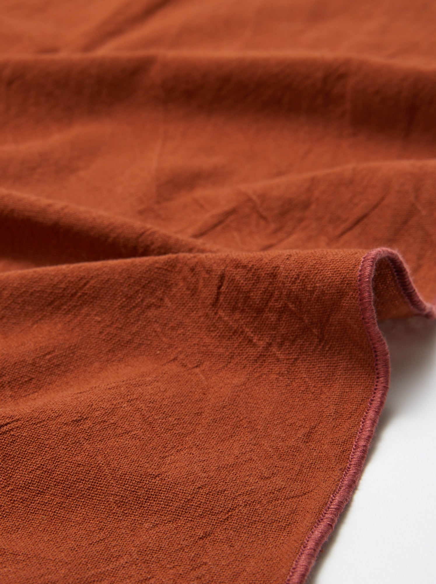 Nappe unie 150 x 250 cm en coton - Kiabi Home - Orange