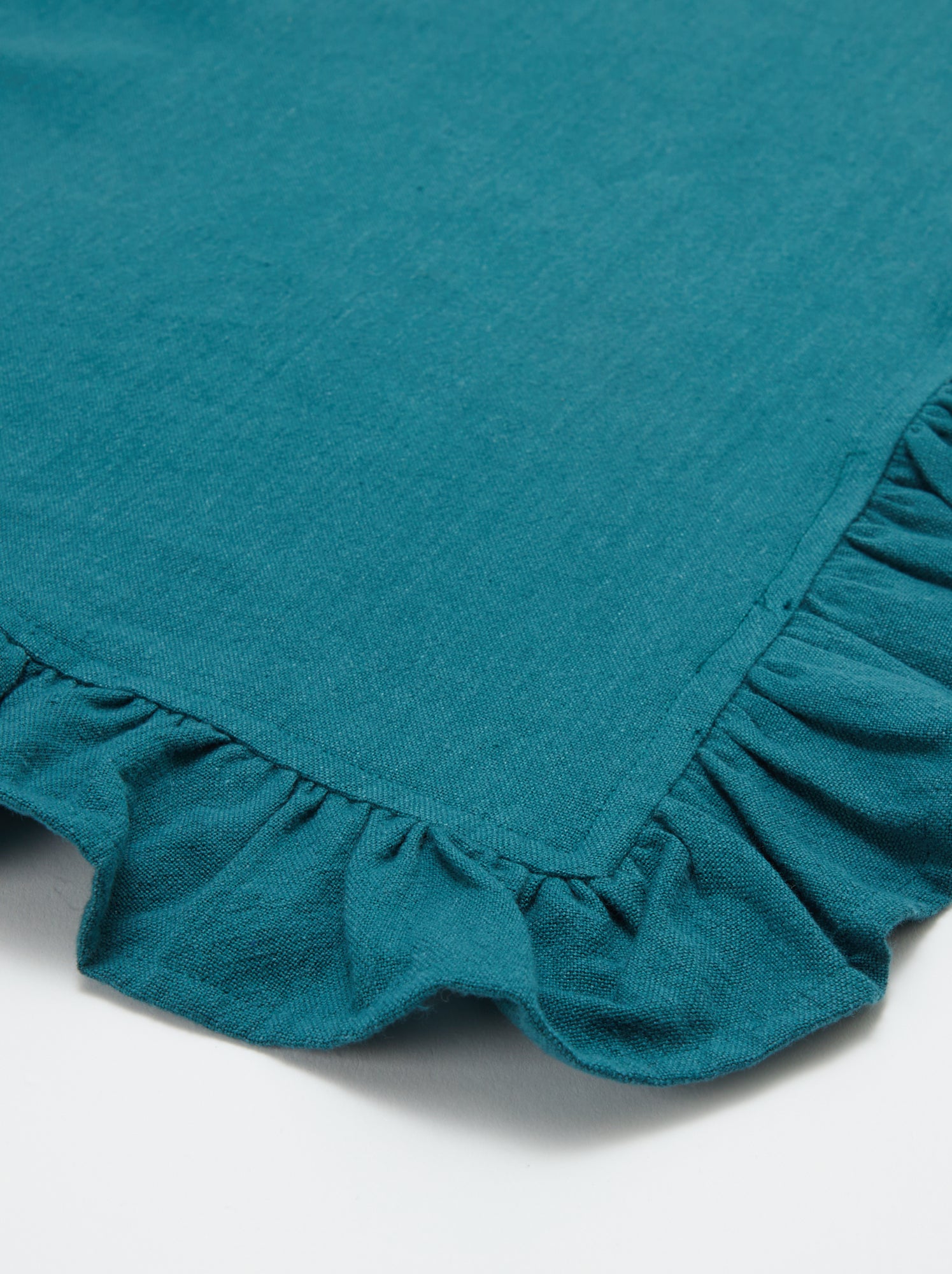 Nappe volantée (150 x 250 cm) - BLEU