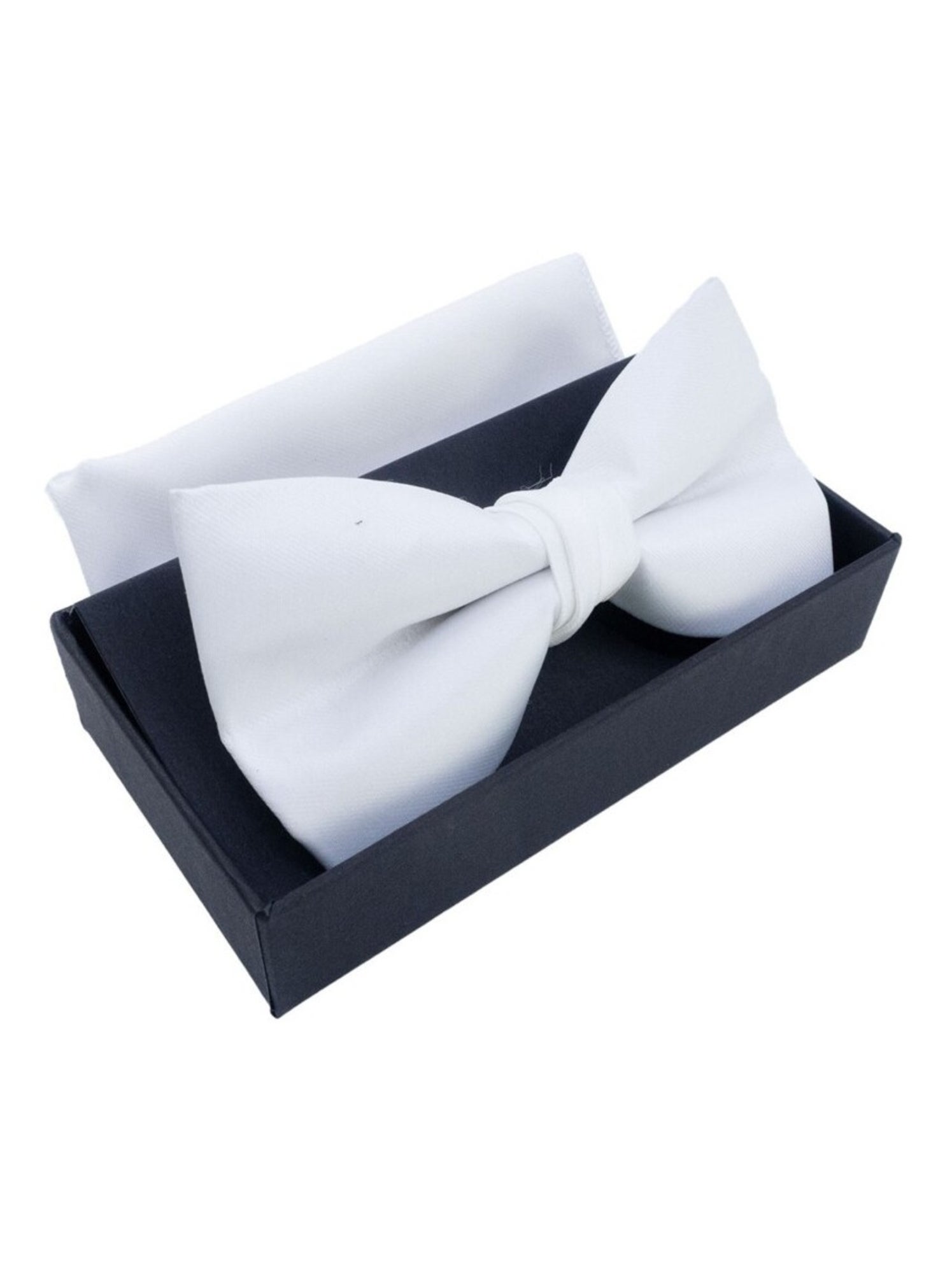 Noeud papillon kebello - Blanc