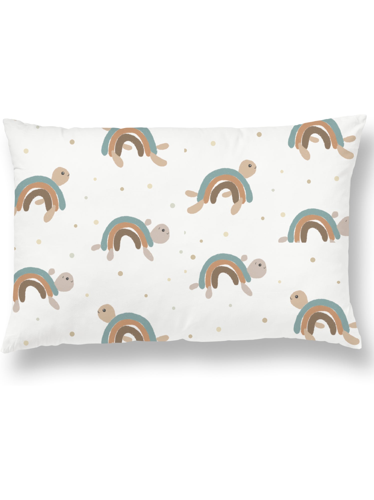 Oreiller avec taie inclus - Coton OEKO-TEX | SUPERBE BEBE - Bleu canard
